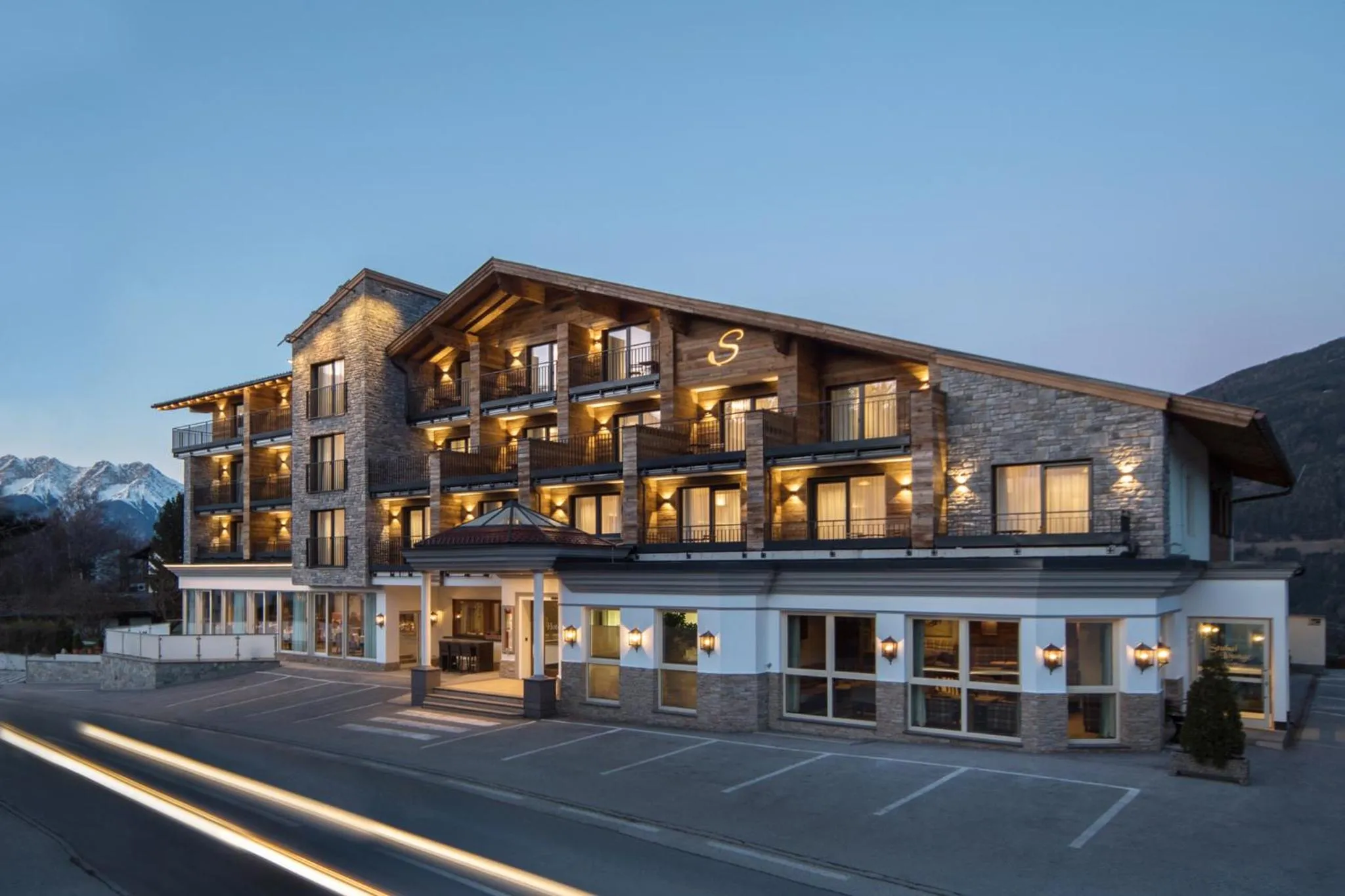 Property building in Hotel Stubai
