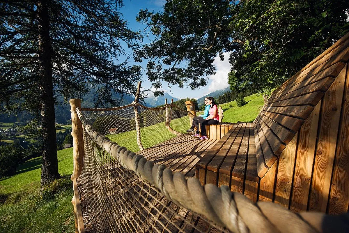 Natural landscape in Hotel Stubai