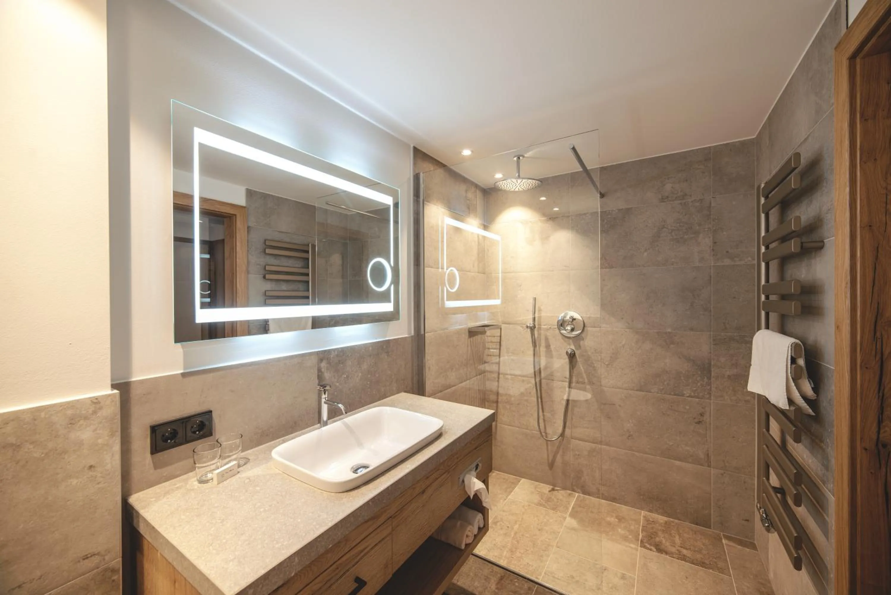 Bathroom in Hotel Stubai