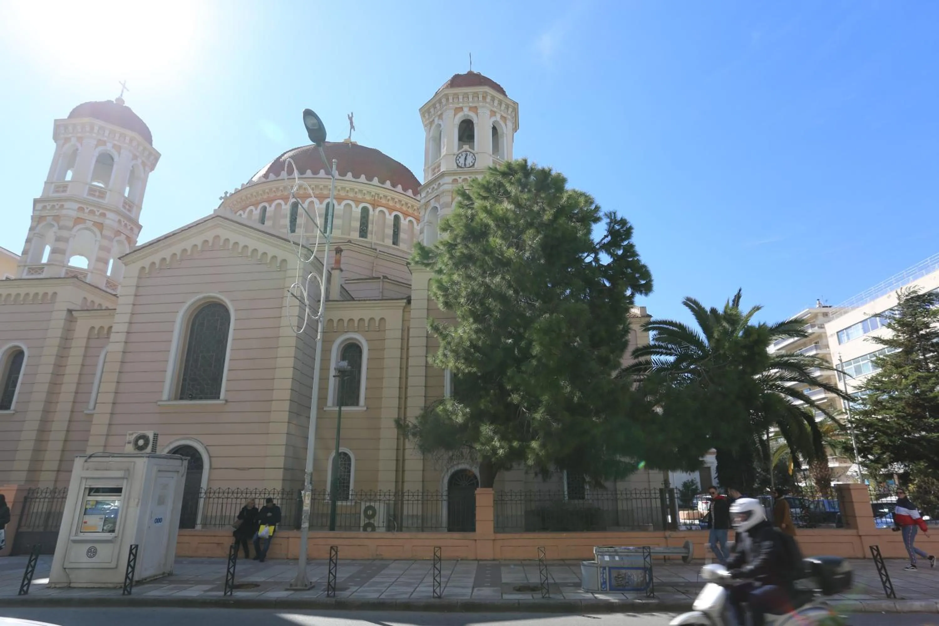 Nearby landmark in Mitropoly City Center