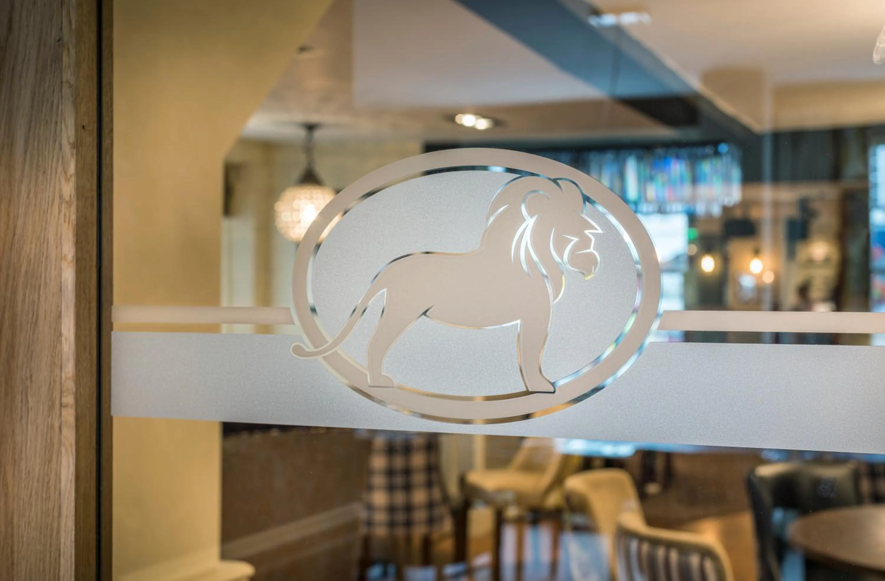 Decorative detail in The Golden Lion Hotel, St Ives, Cambridgeshire - The Coaching Inn Group