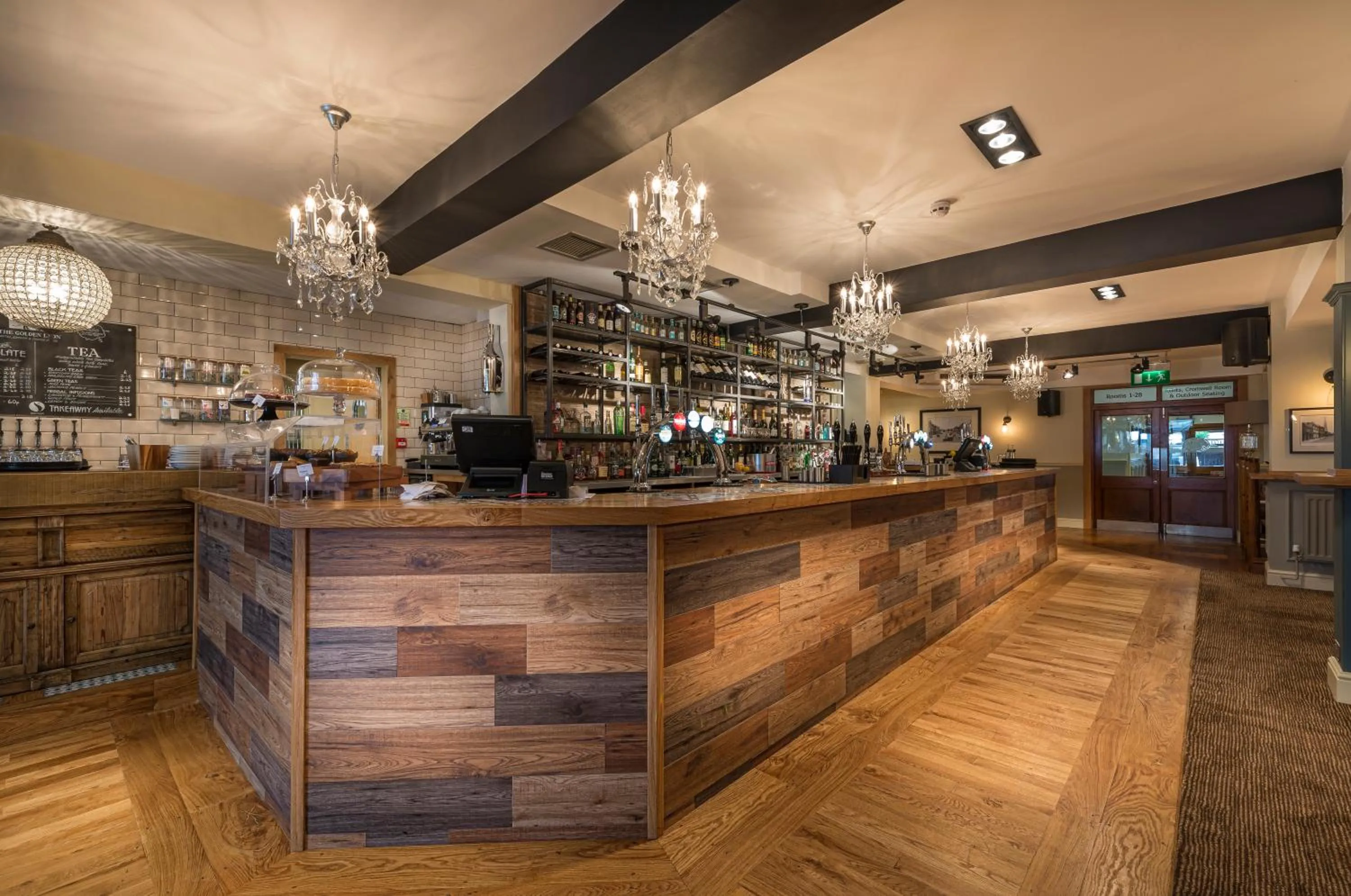 Lounge or bar in The Golden Lion Hotel, St Ives, Cambridgeshire - The Coaching Inn Group