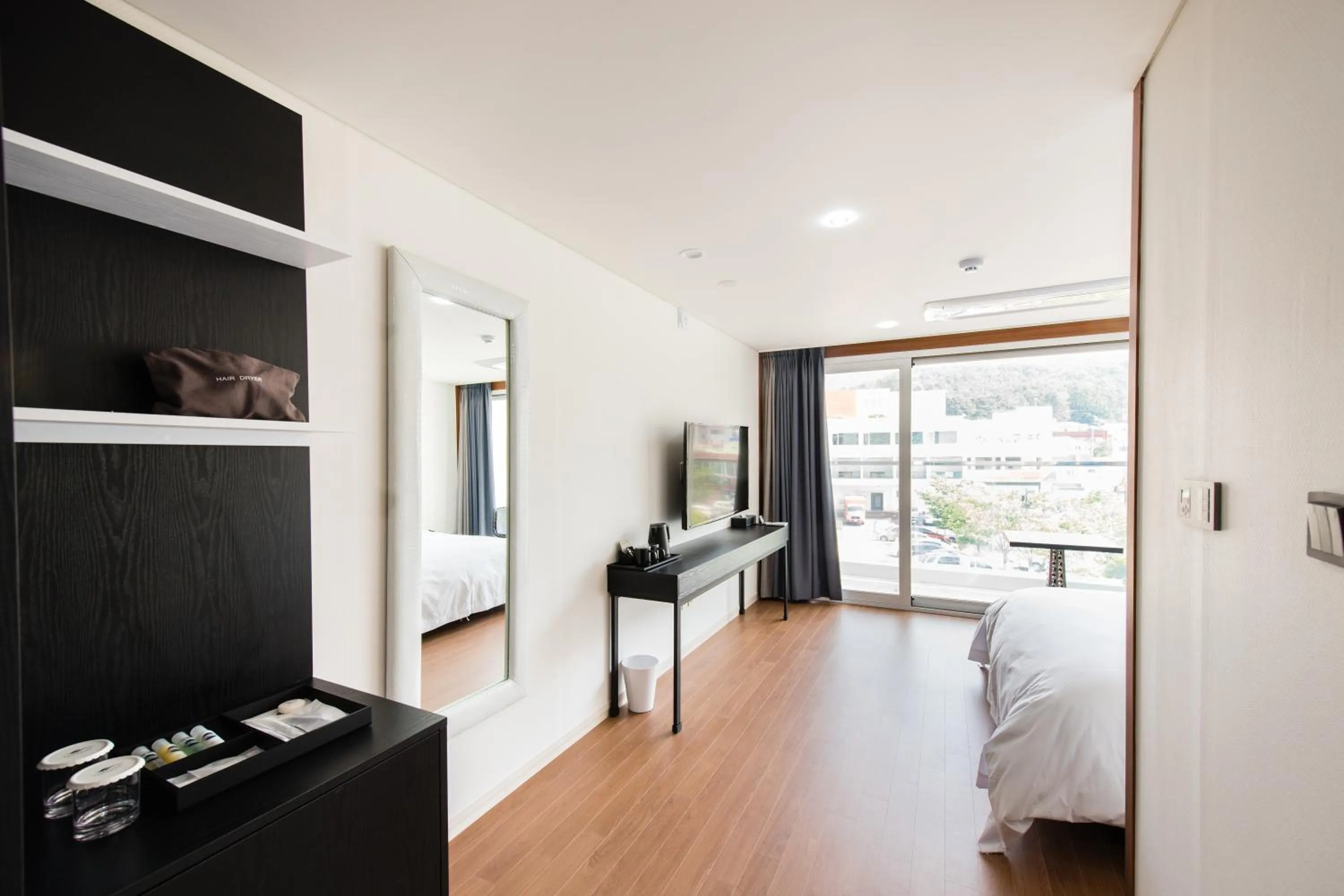 TV and multimedia, Bed in Fortuna Hotel