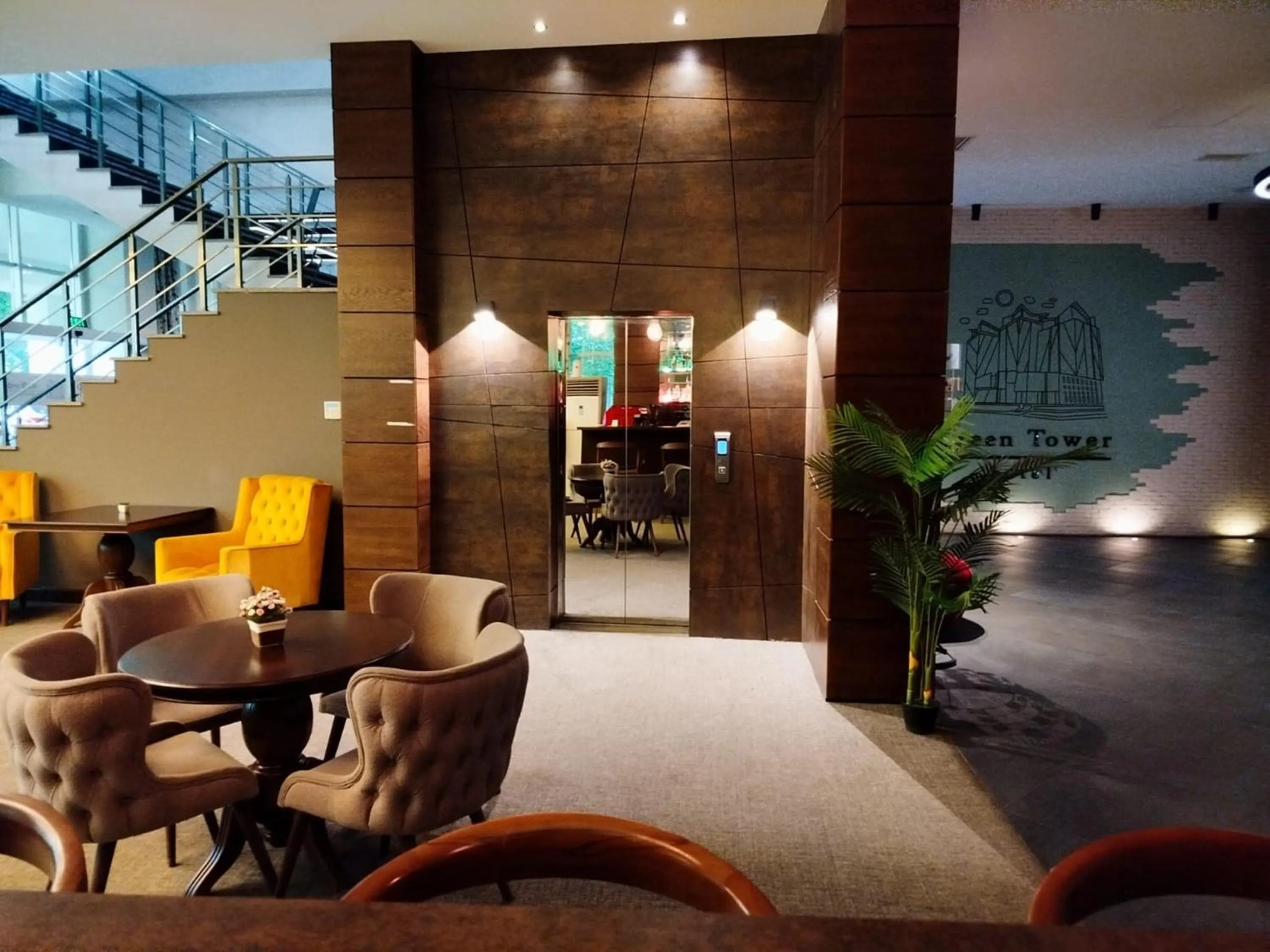 Property building in Green Tower Hotel