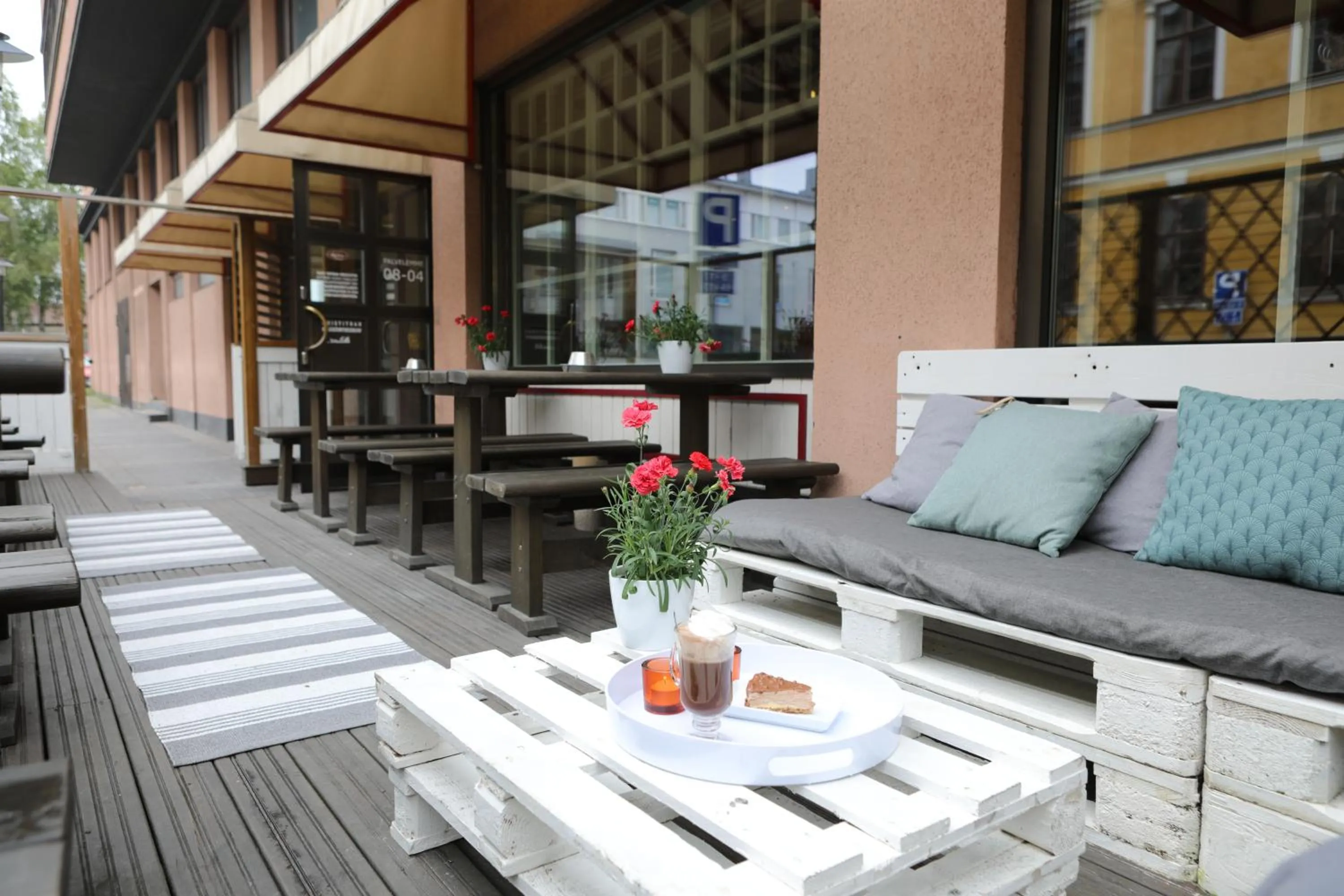 Patio in Hotel Seurahuone