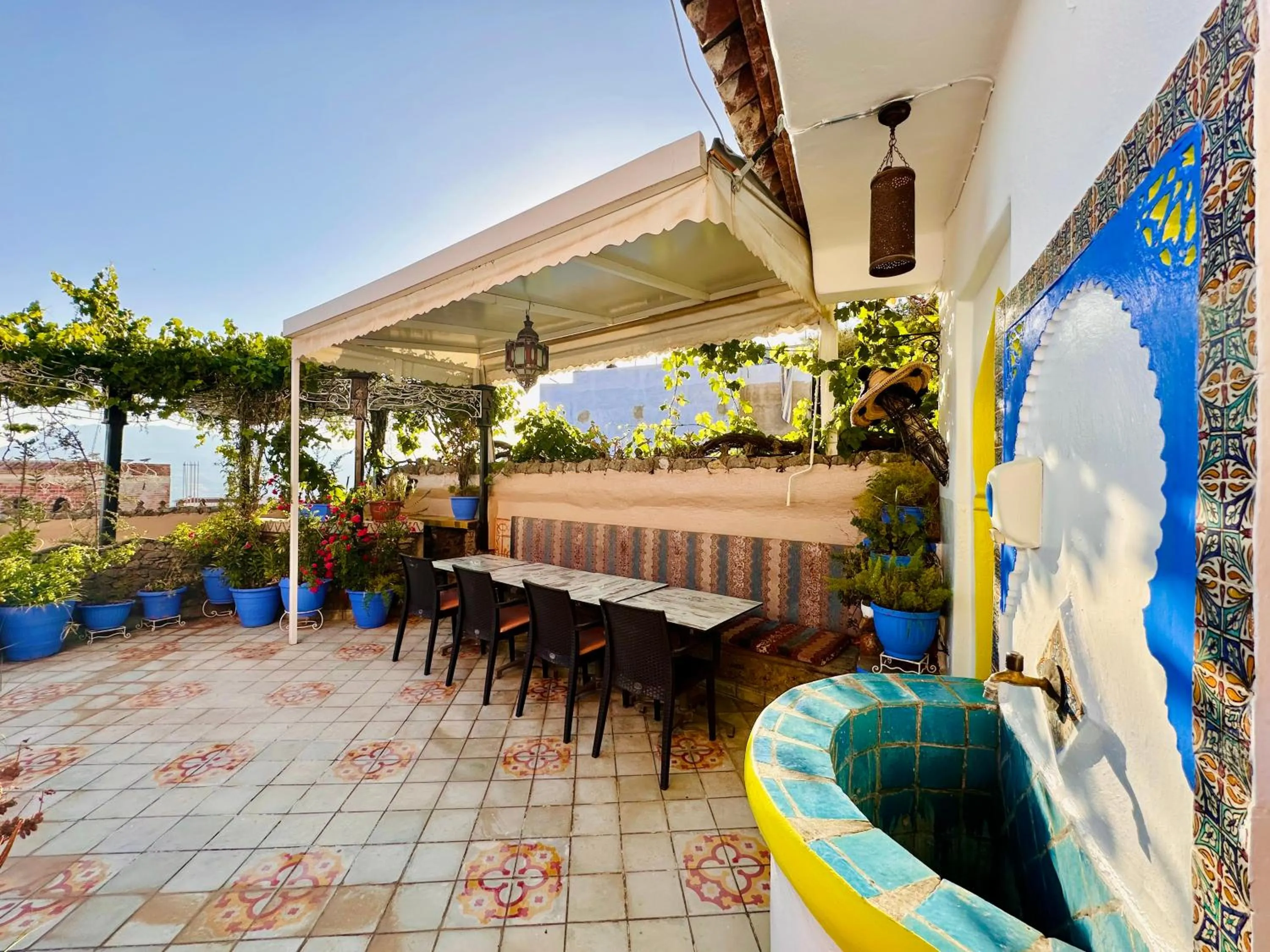 Patio in Dar Meziana