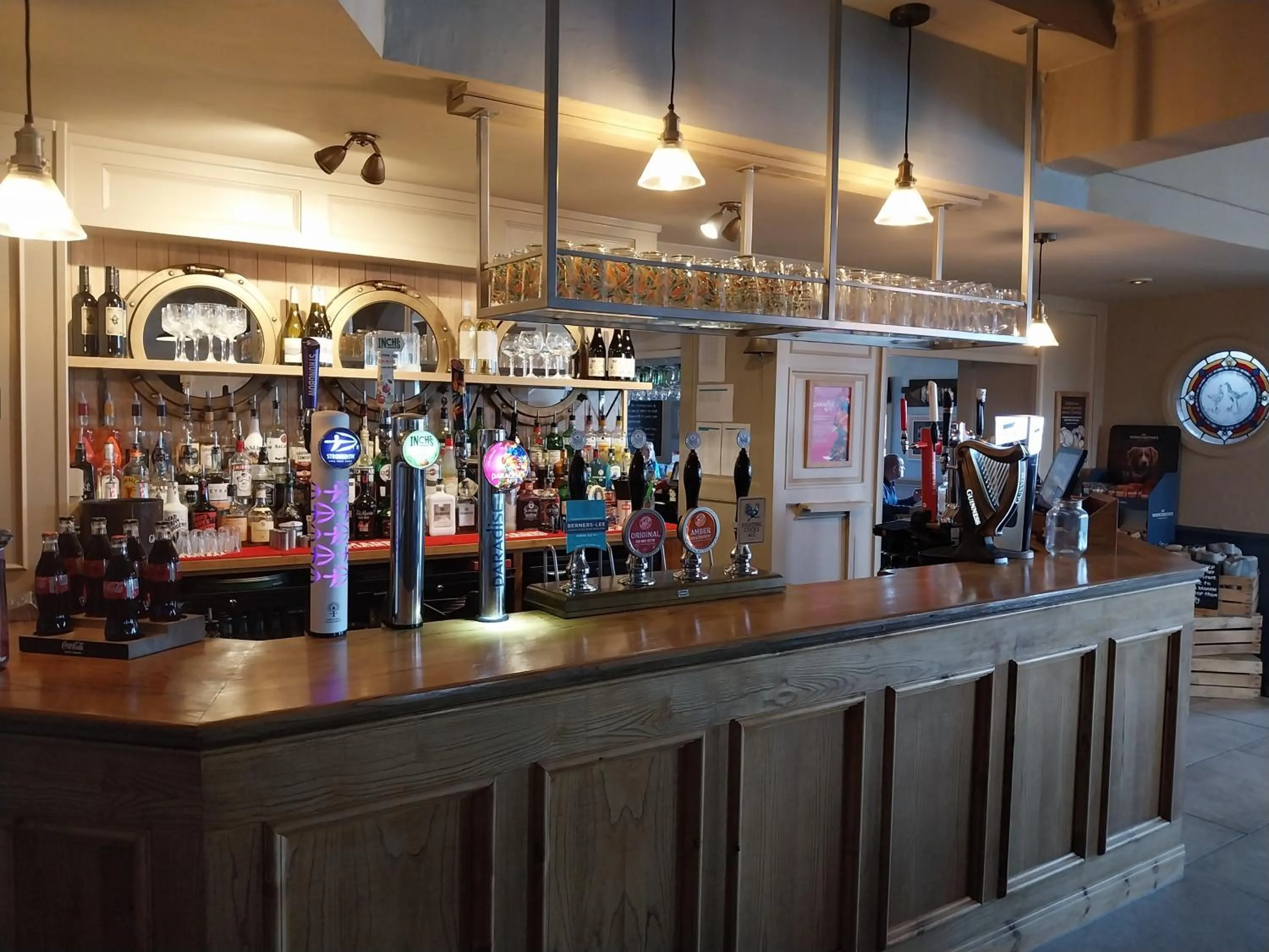 Lounge or bar in Ye Olde Fighting Cocks