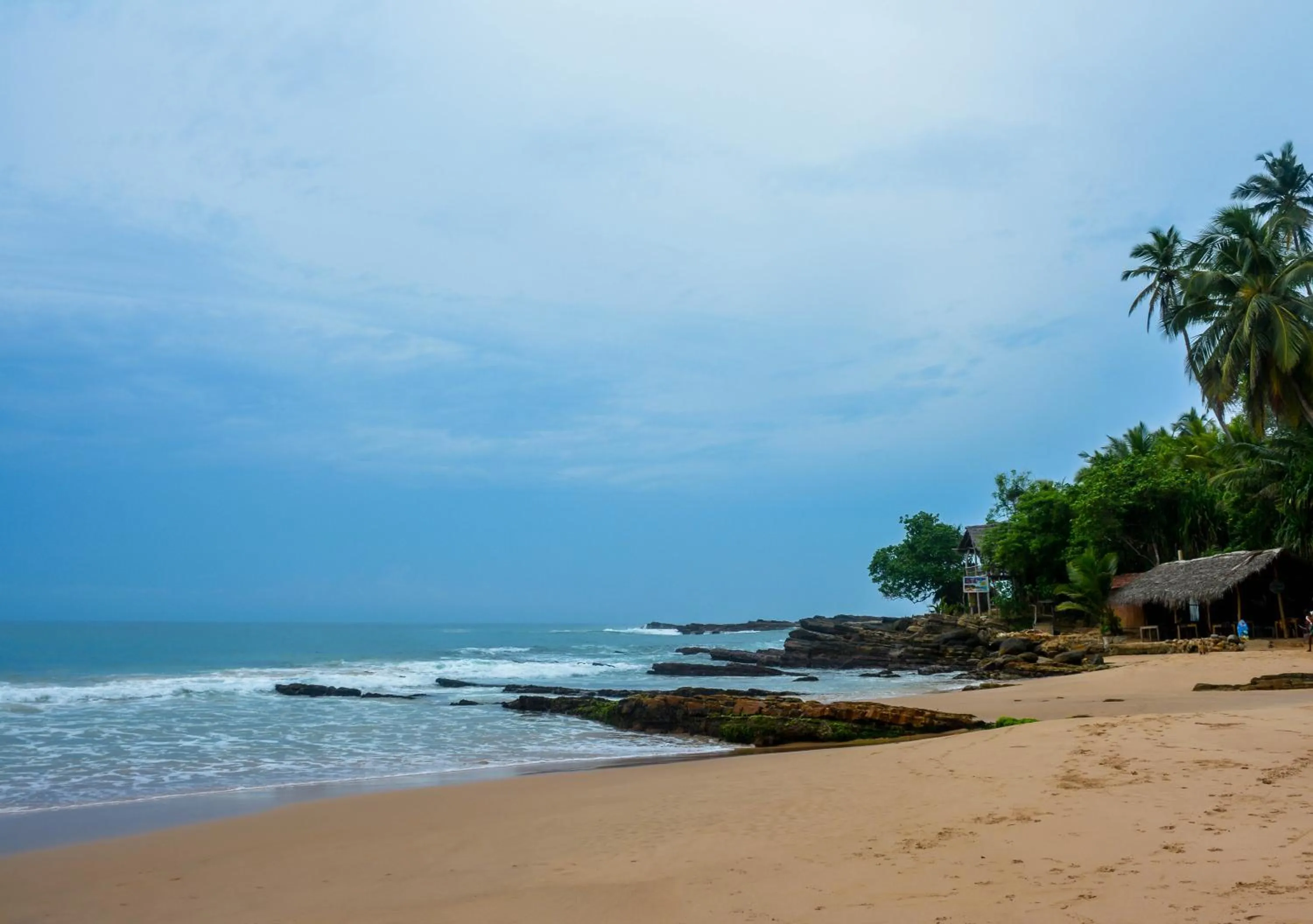 Beach in Goyambokka Guesthouse