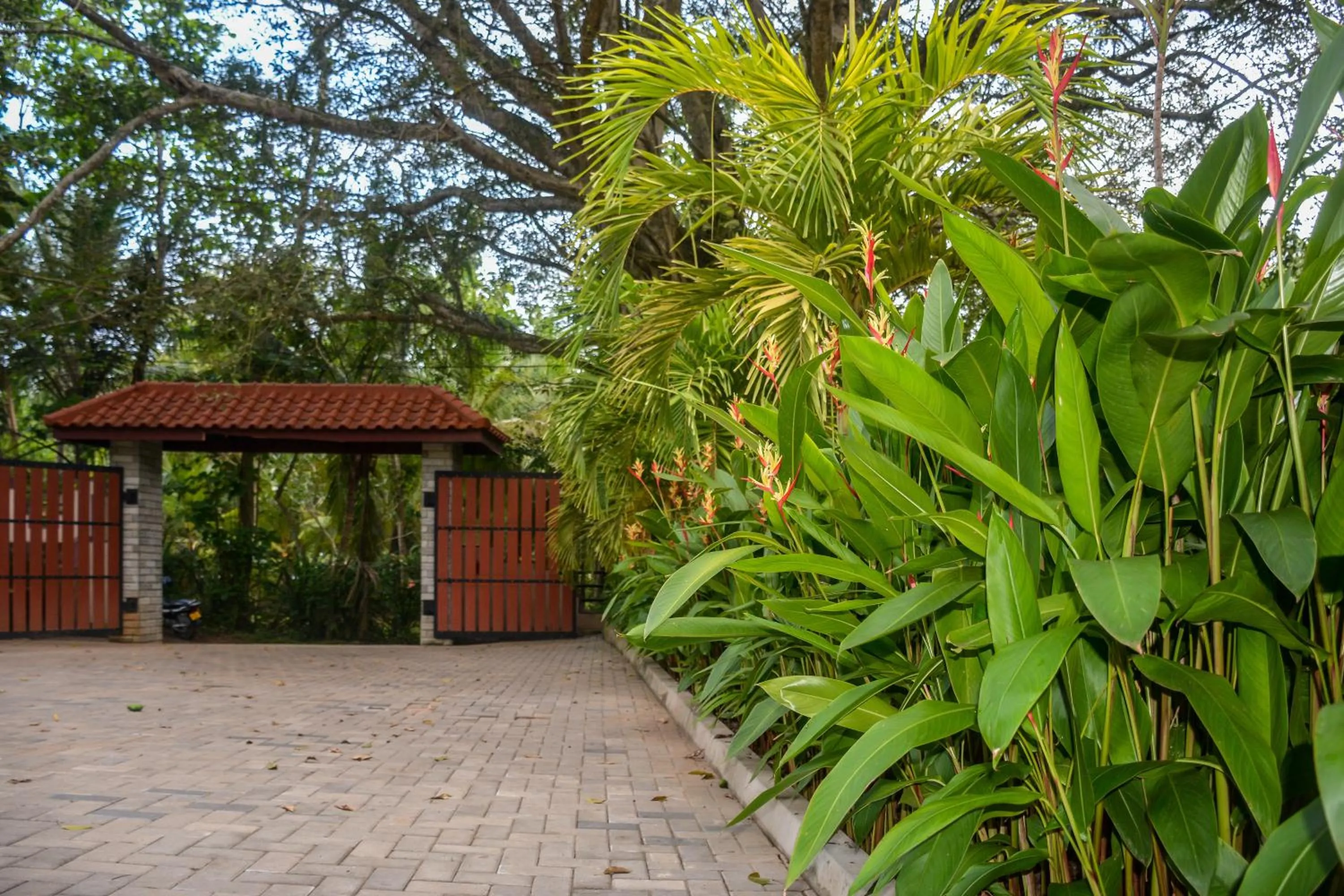 Facade/entrance in Goyambokka Guesthouse