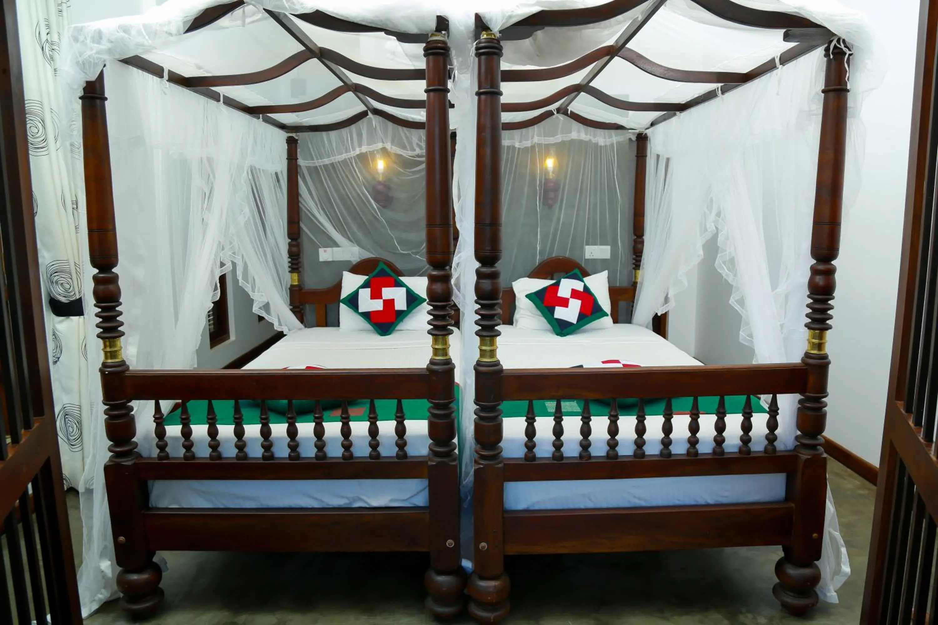 Bed in Goyambokka Guesthouse