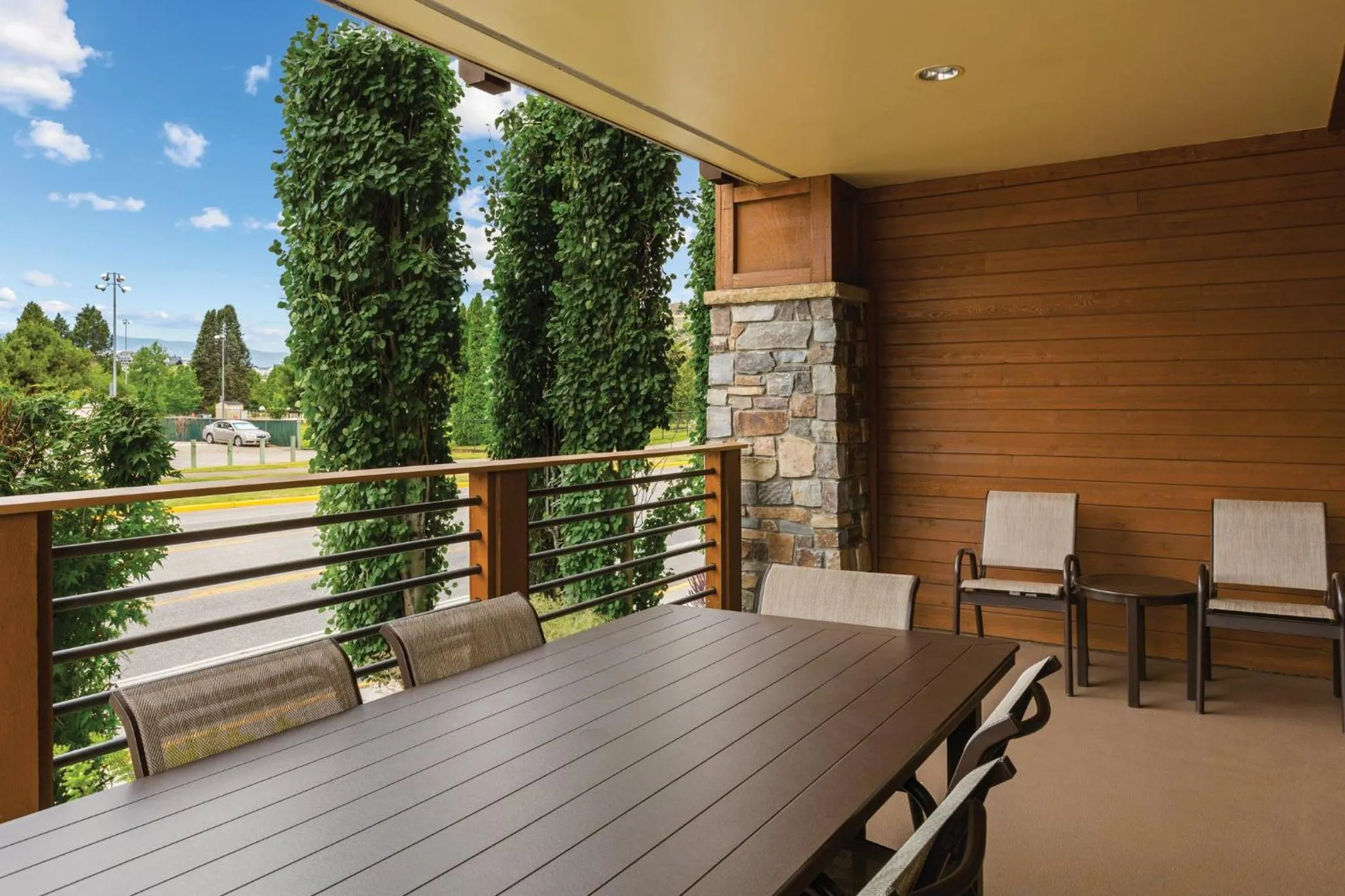 Balcony/Terrace in WorldMark Chelan - Lake House