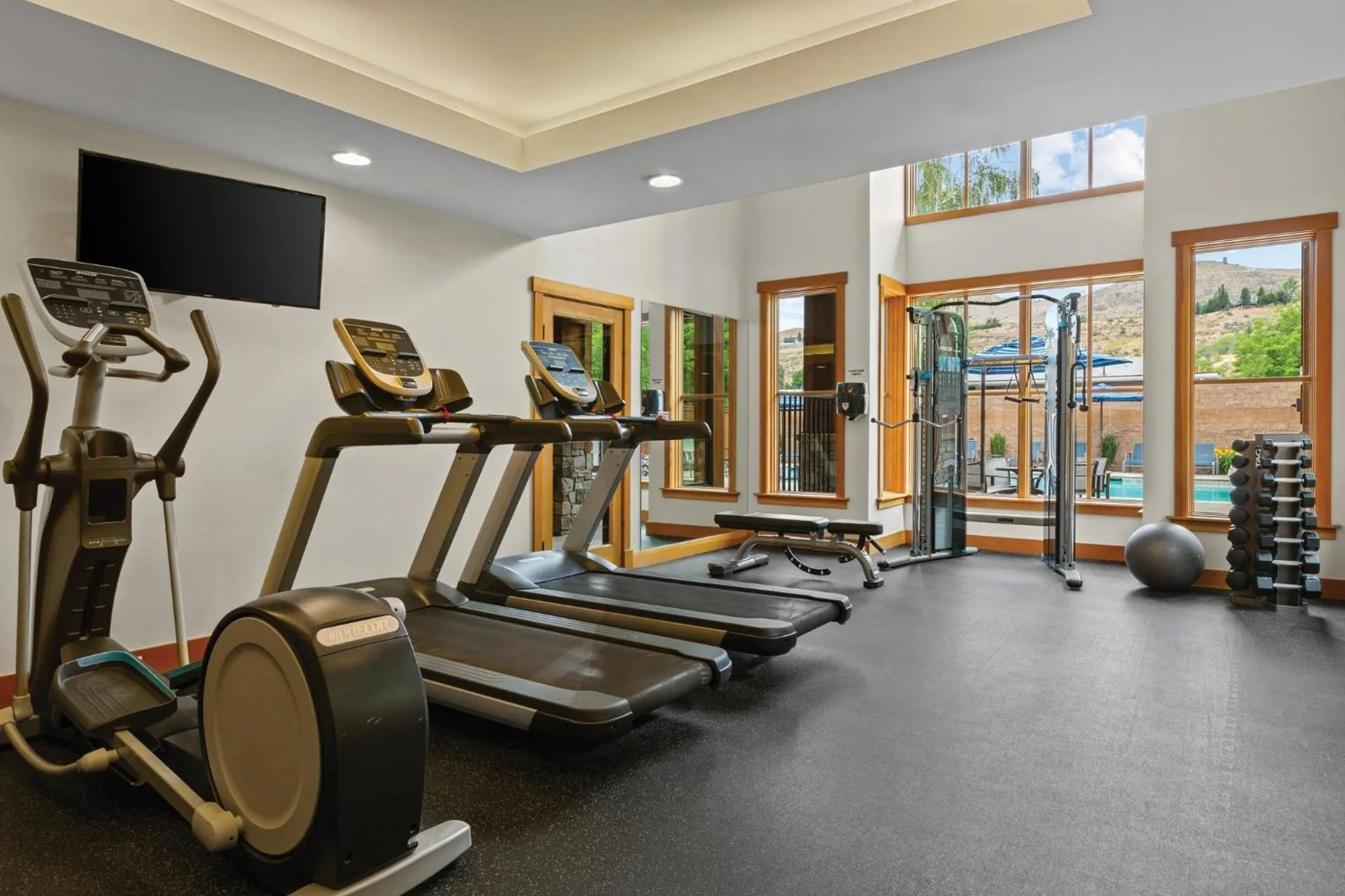 Fitness centre/facilities in WorldMark Chelan - Lake House