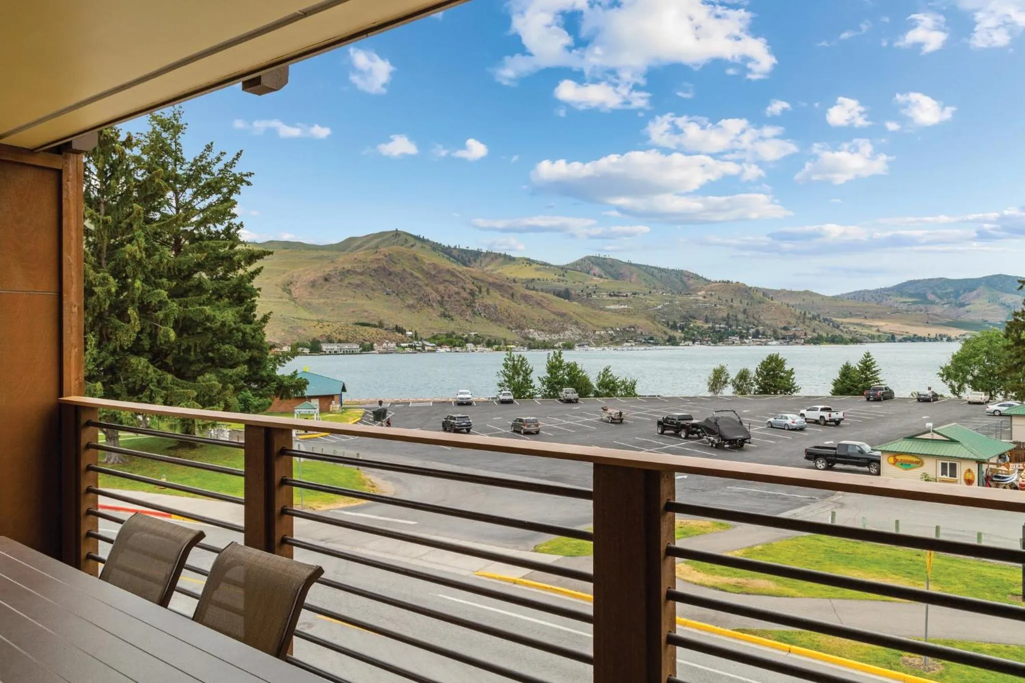 Balcony/Terrace in WorldMark Chelan - Lake House