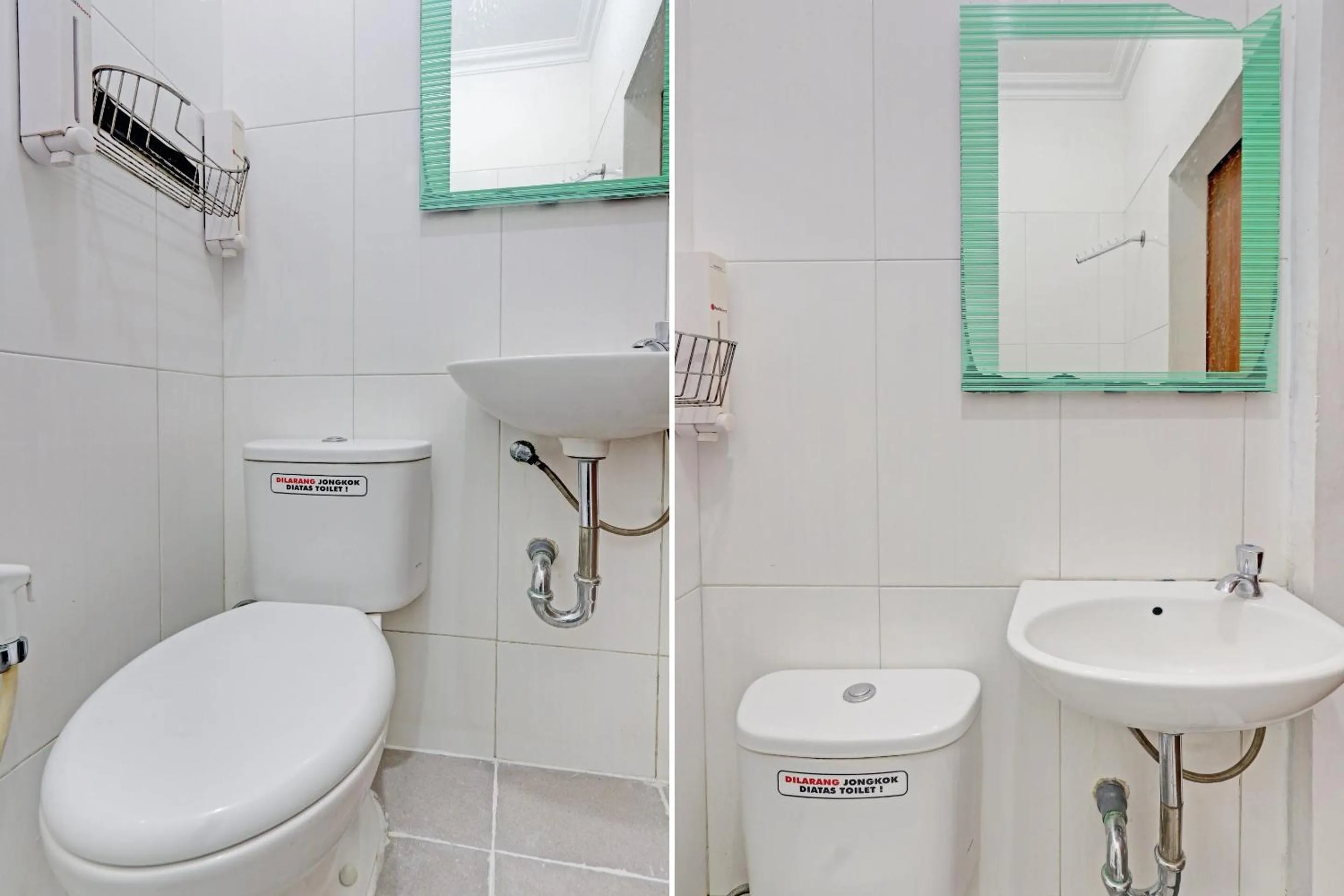 Bathroom in Hotel O Near Mall Ciputra 2