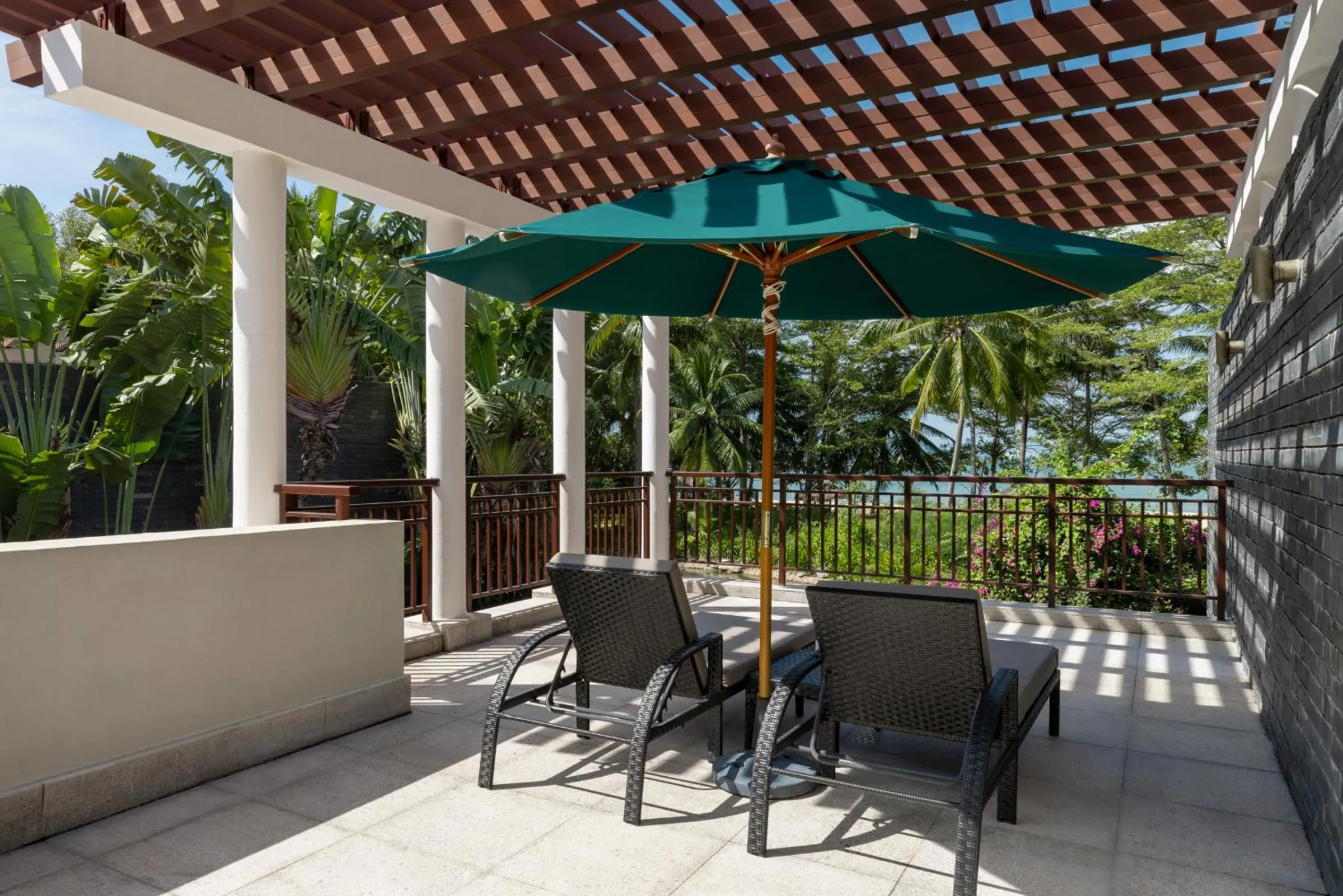 Balcony/Terrace in Banyan Tree Sanya