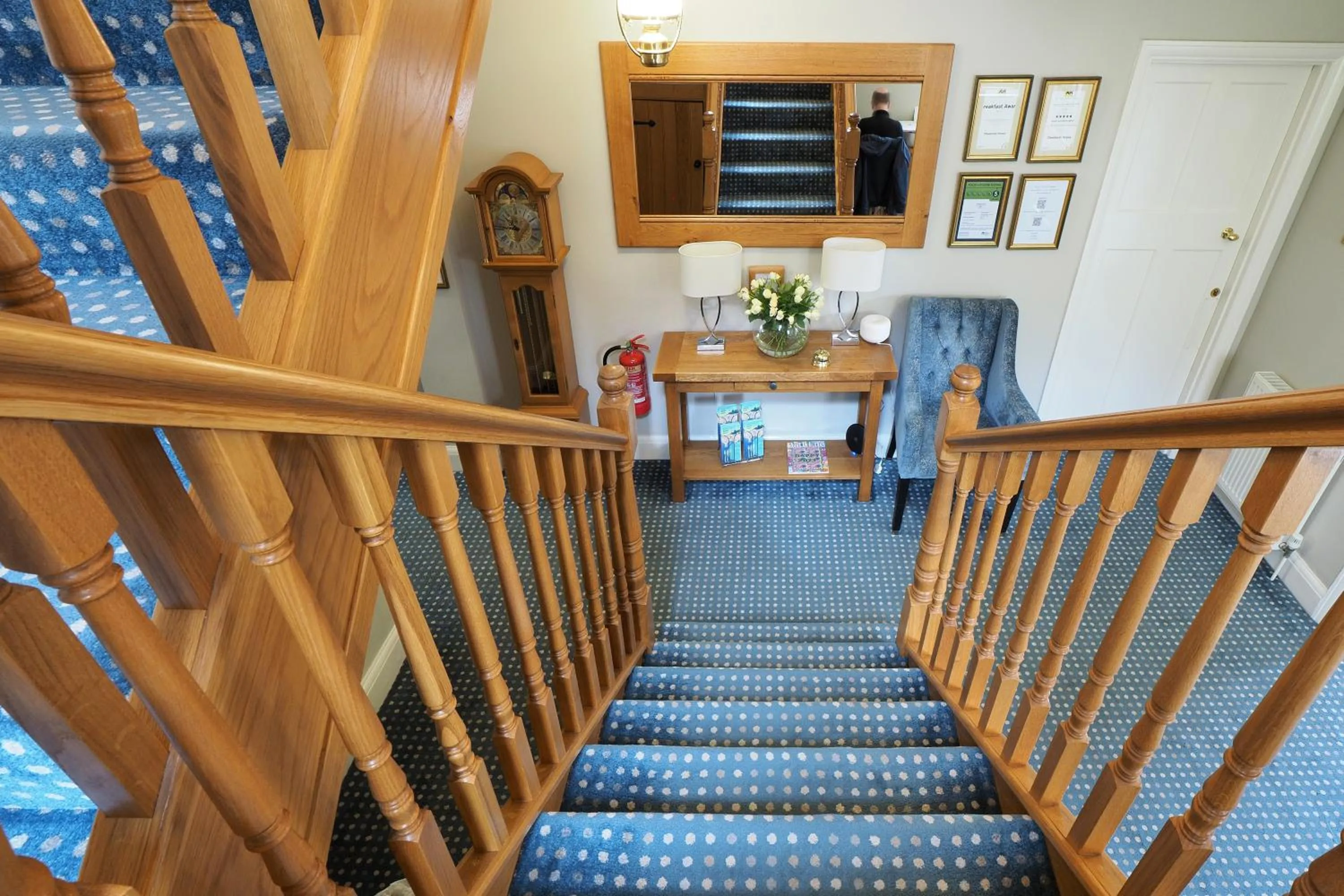 Seating area in Chestnuts House Boutique B&B