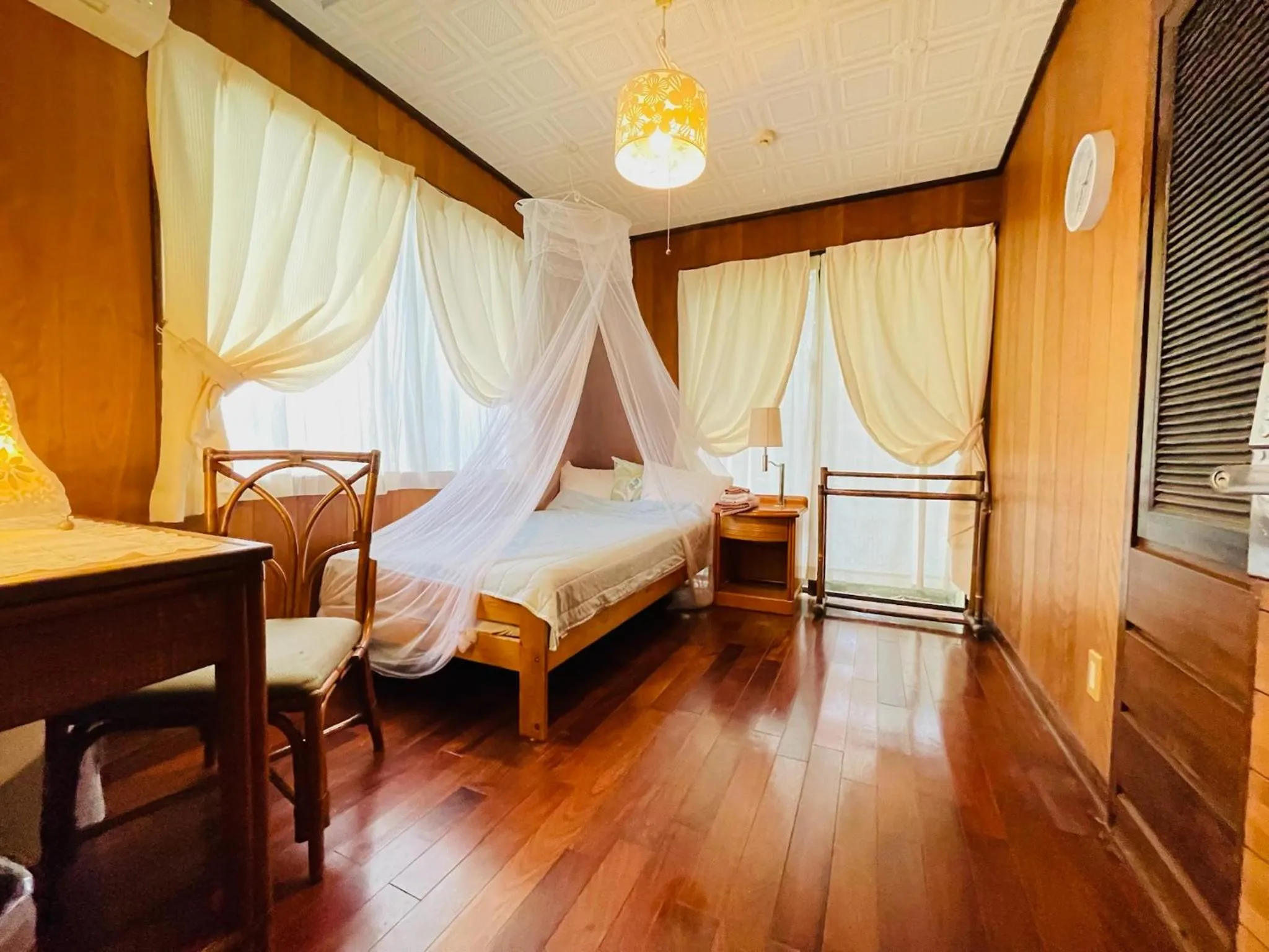 Bedroom, Bed in Milk-ya Women-Only Guest House