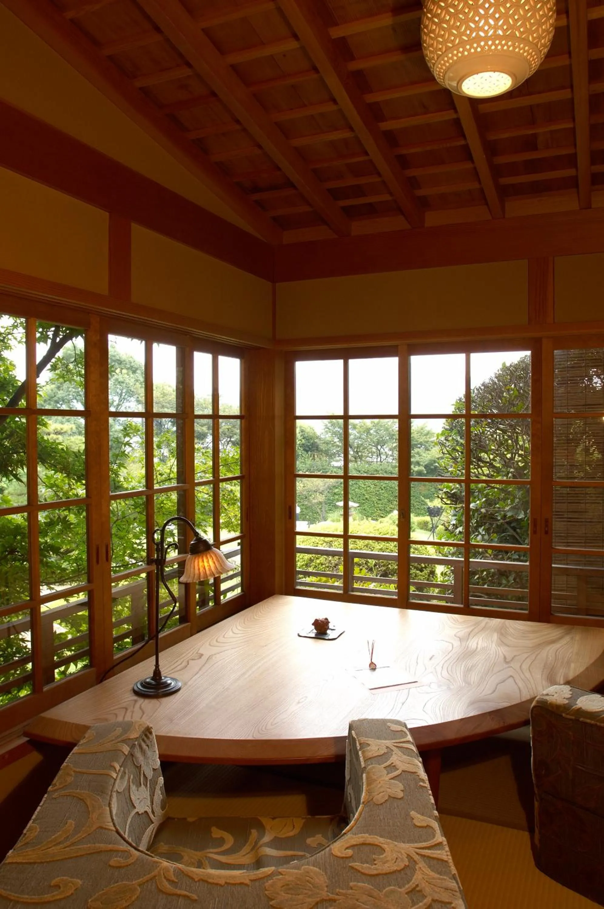 Seating area in Sekitei