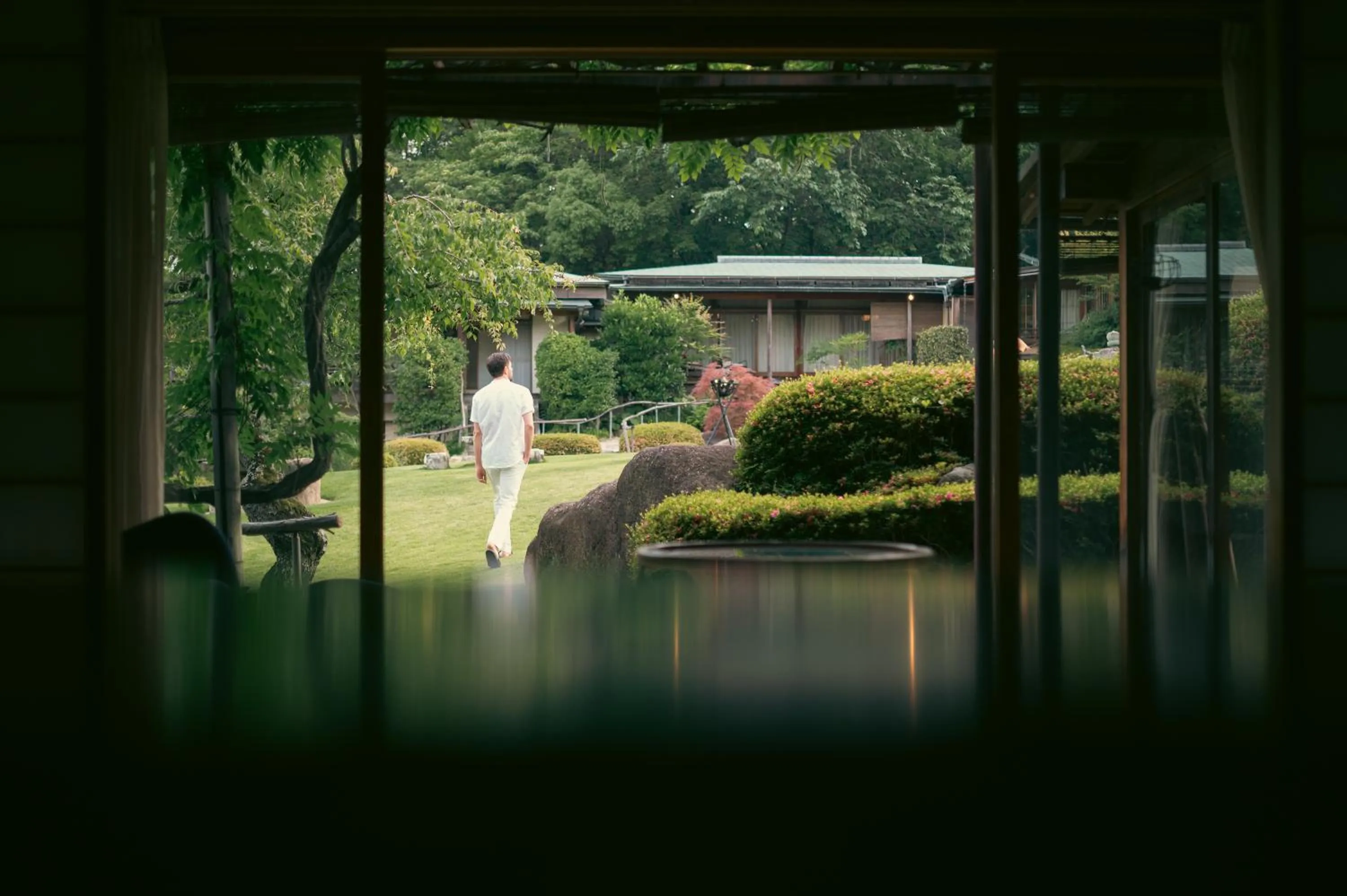 Garden view in Sekitei