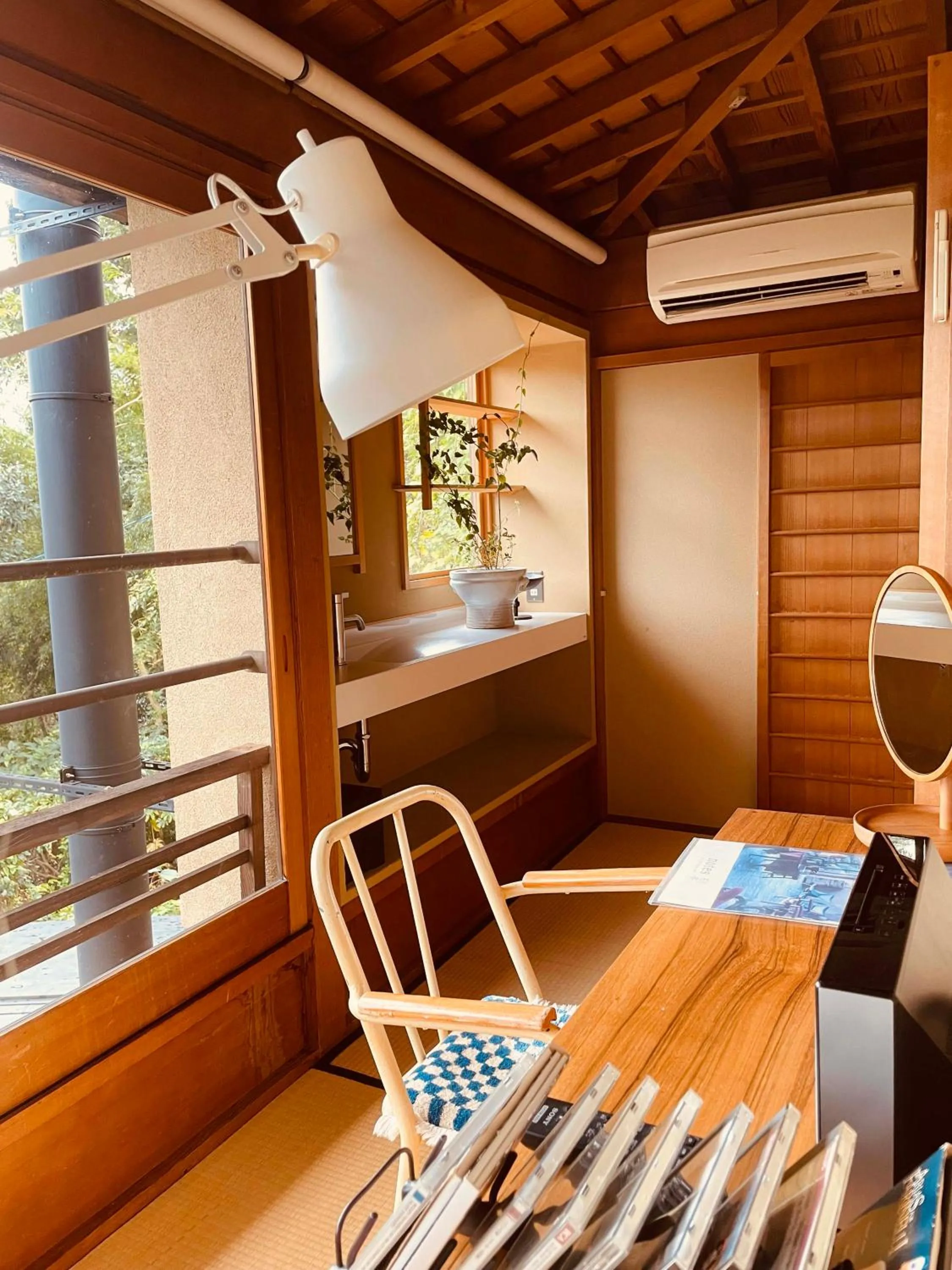 Seating area in Sekitei