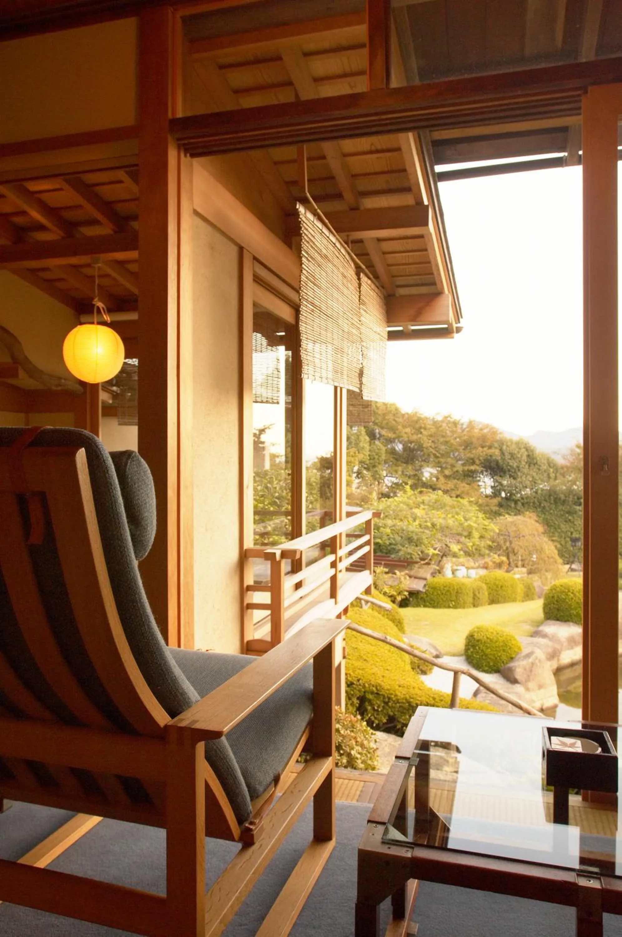 Seating area in Sekitei