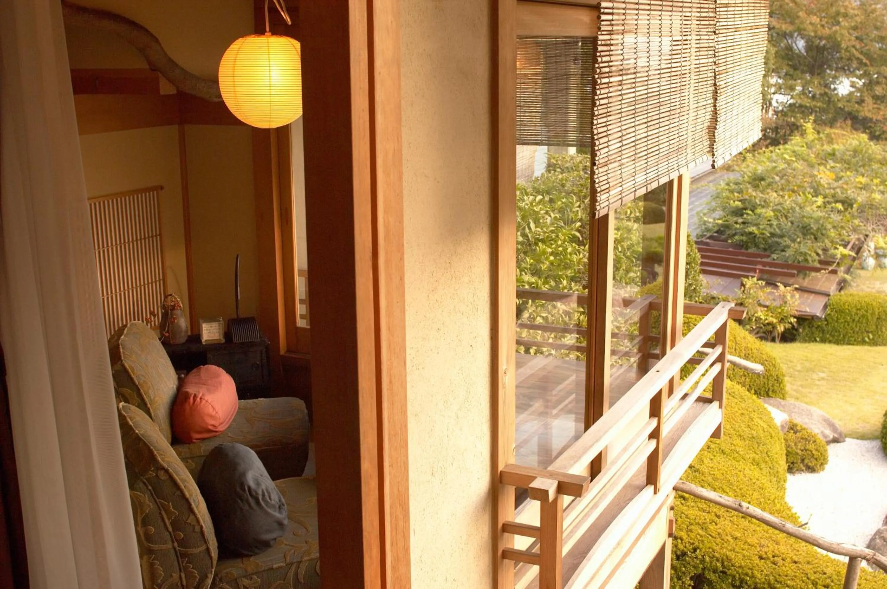 Seating area in Sekitei