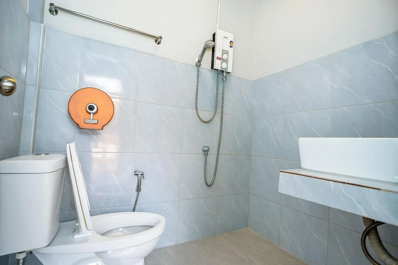 Shower in Eclipse Hostel and Bar