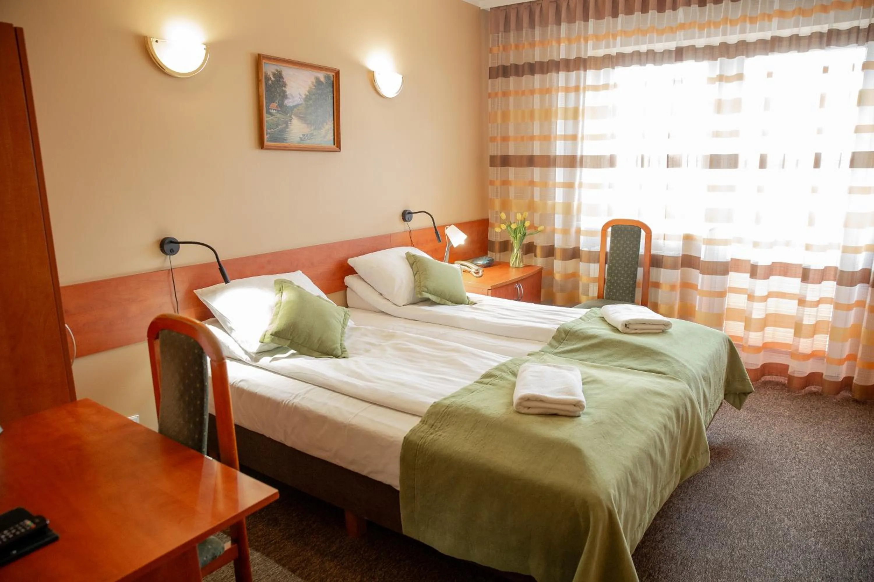 Bed in Motel Arkadia