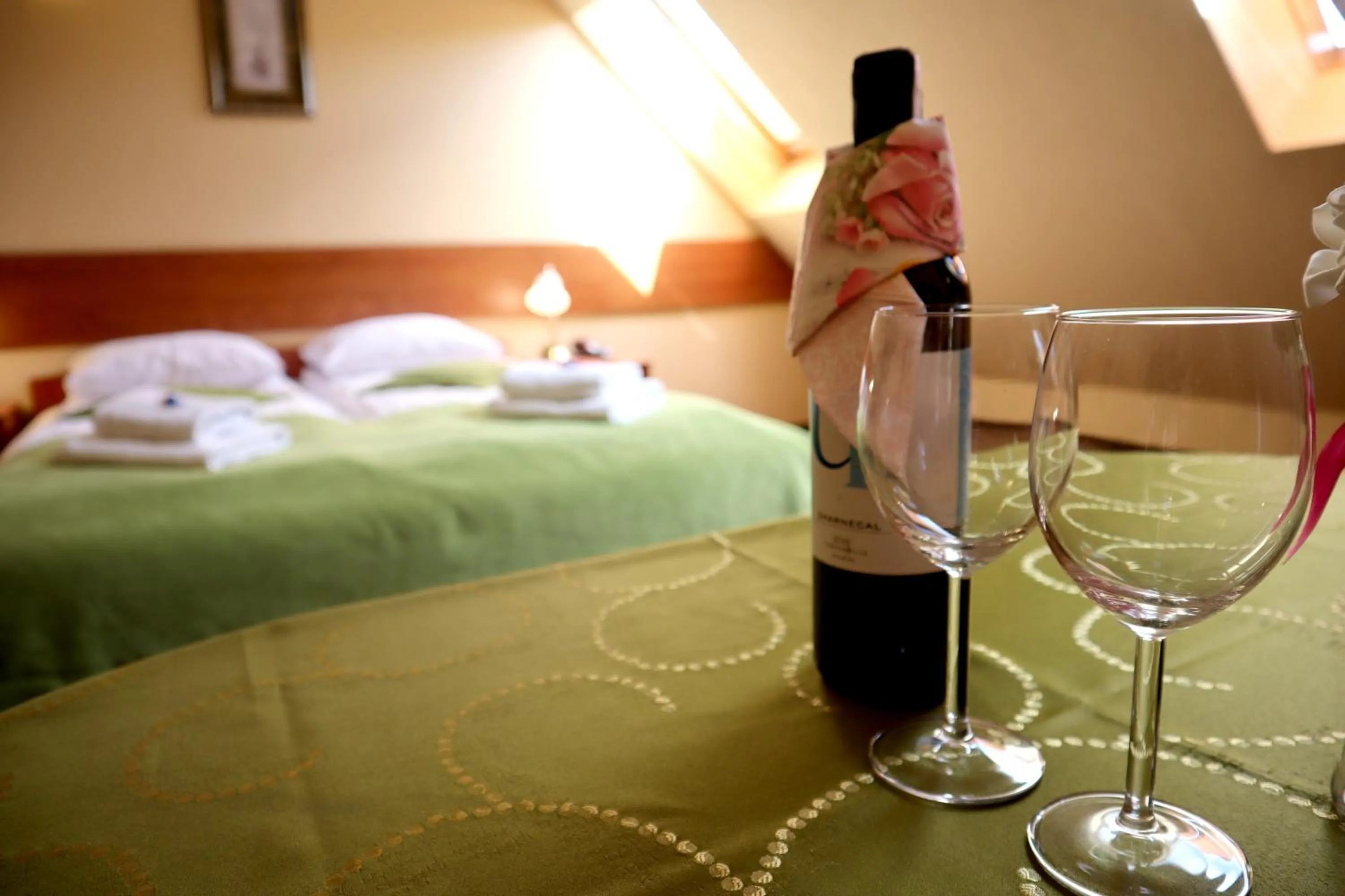 Bed in Motel Arkadia