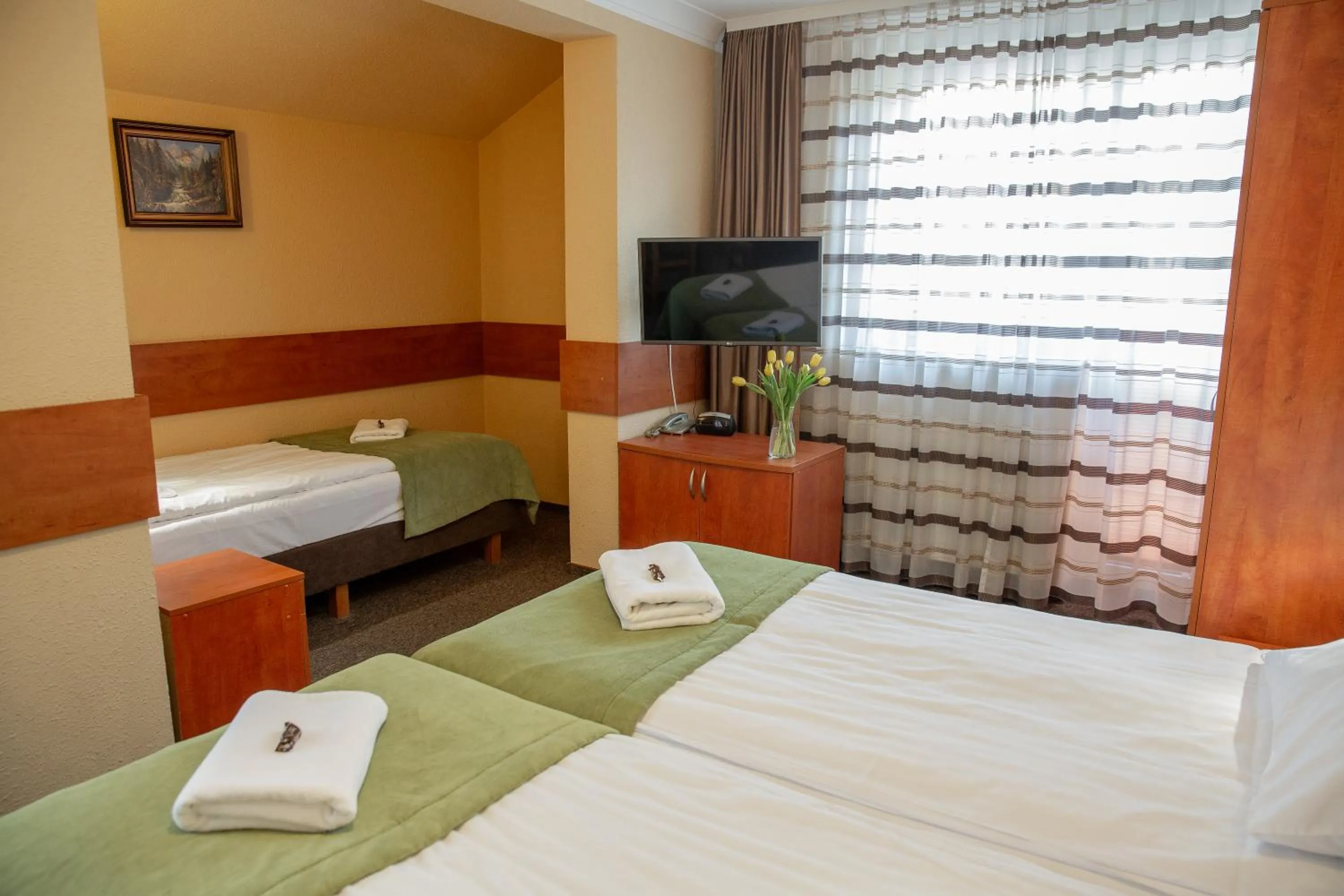 Bed in Motel Arkadia