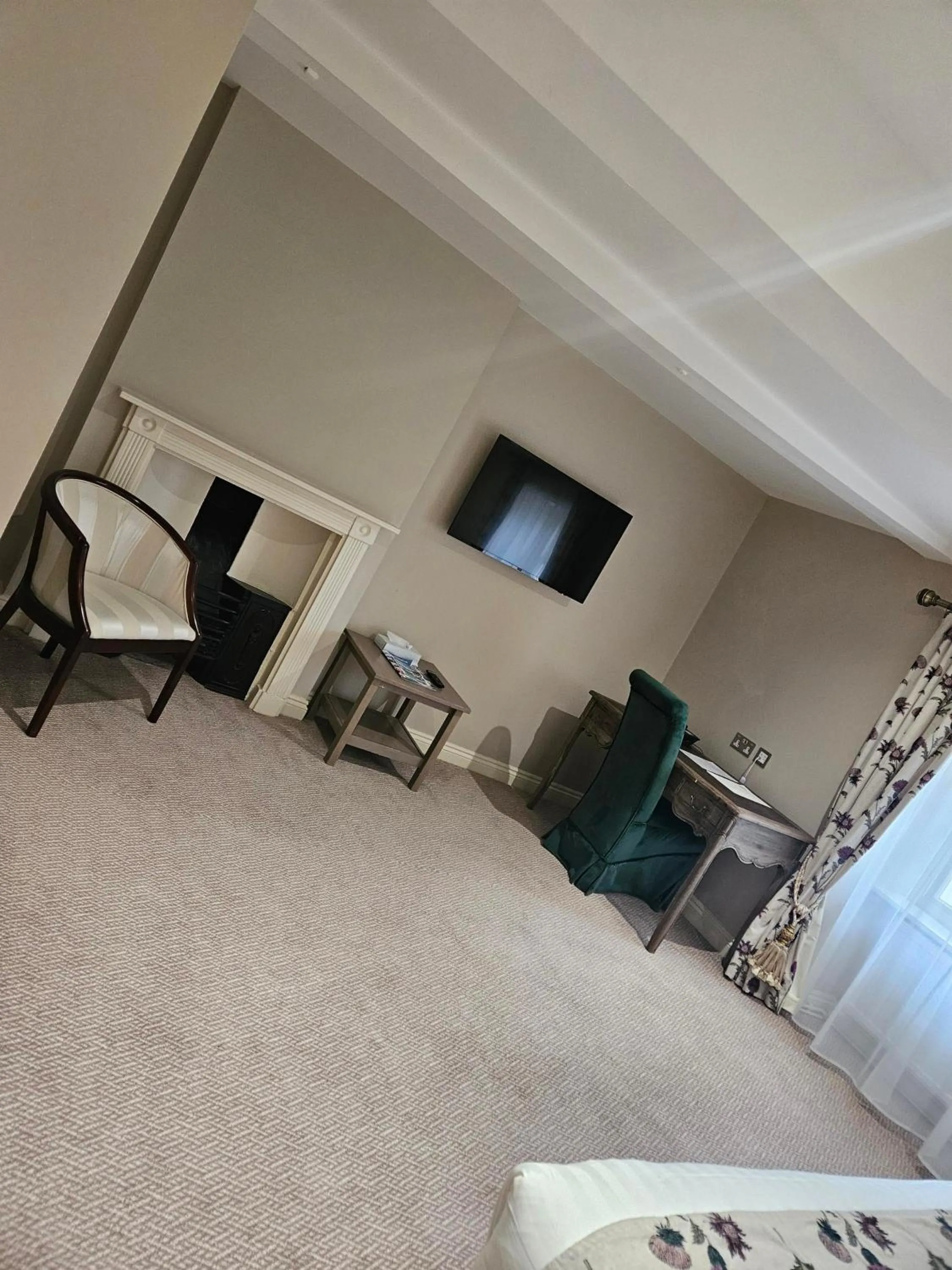 Seating area in Owston Hall Hotel