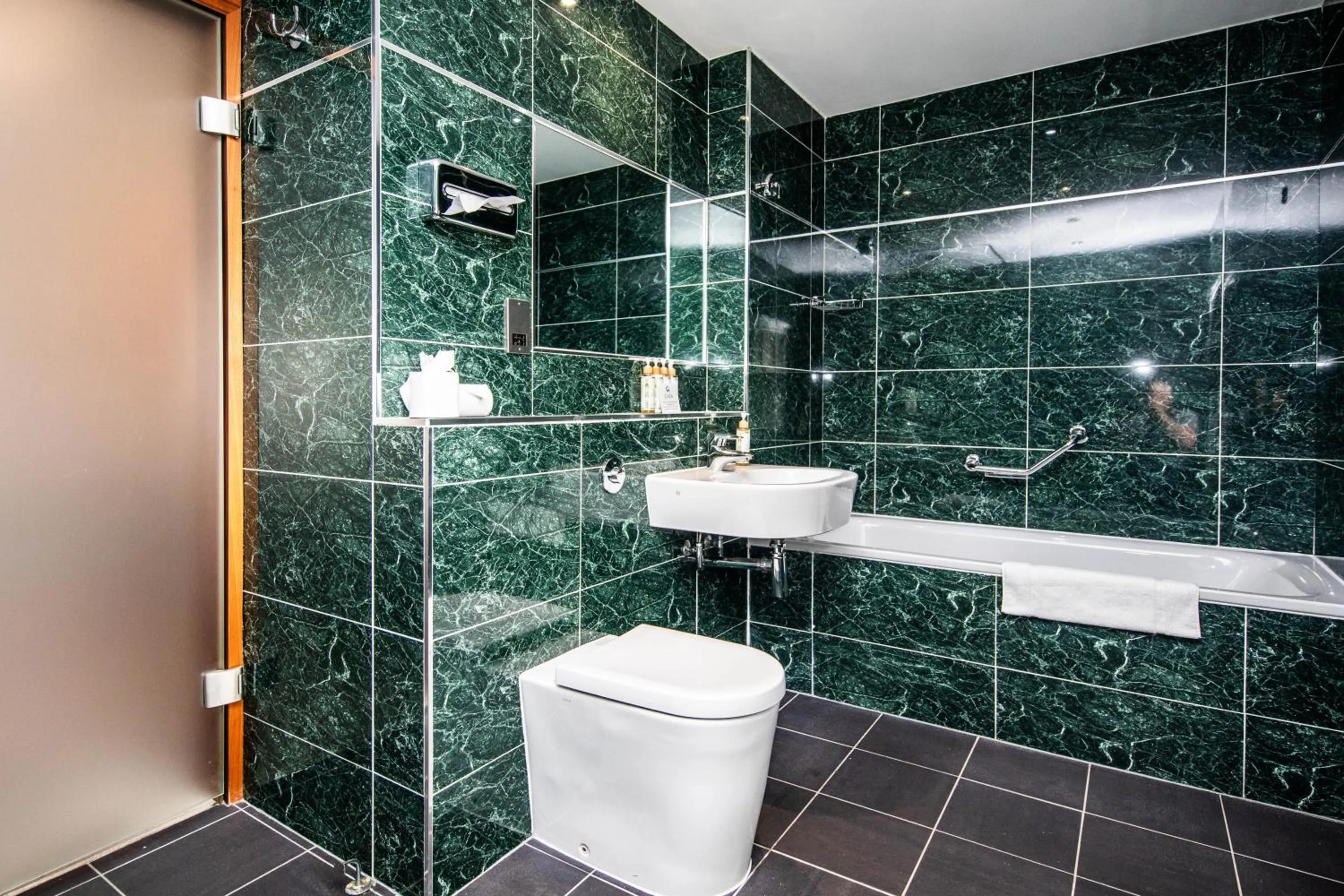 Bathroom in Owston Hall Hotel