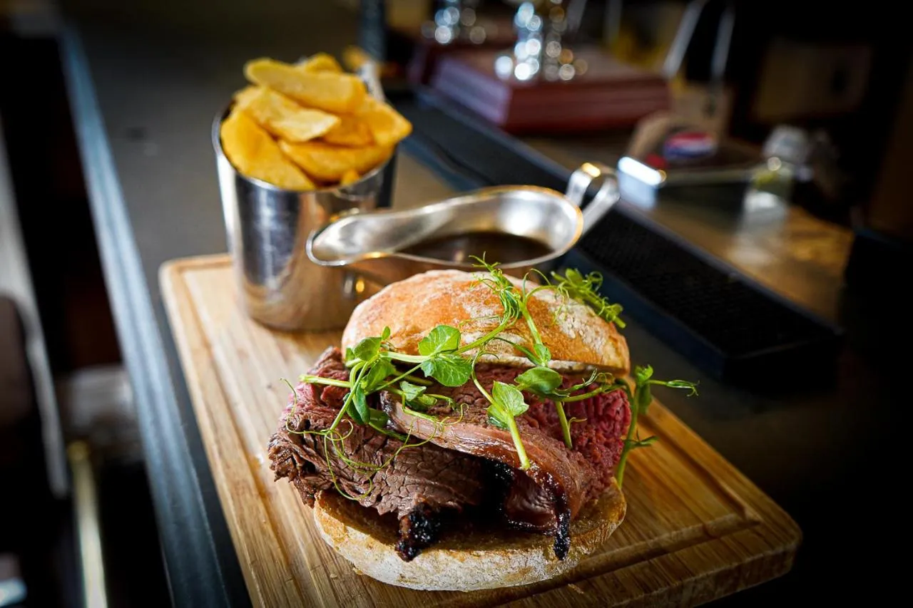 Food close-up in Owston Hall Hotel