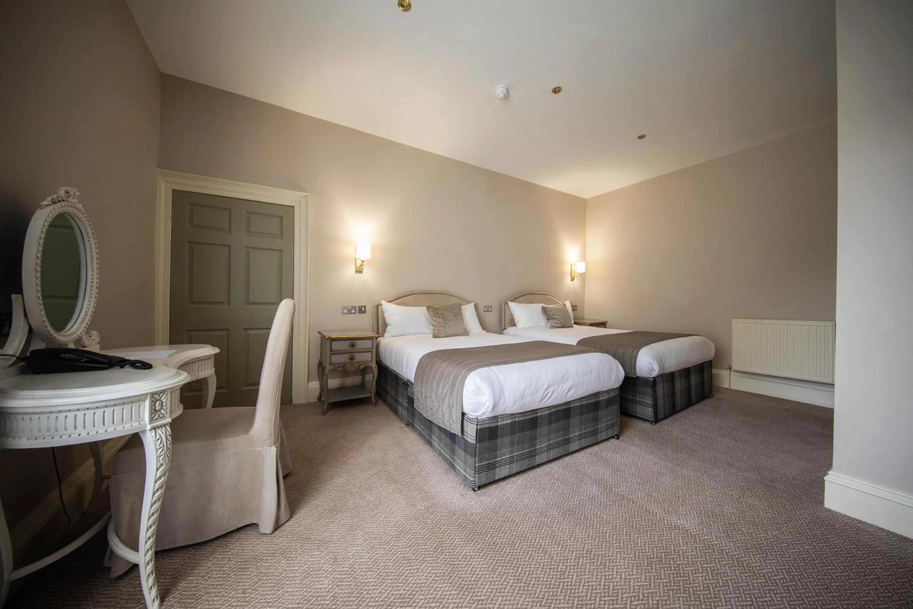 Bed in Owston Hall Hotel