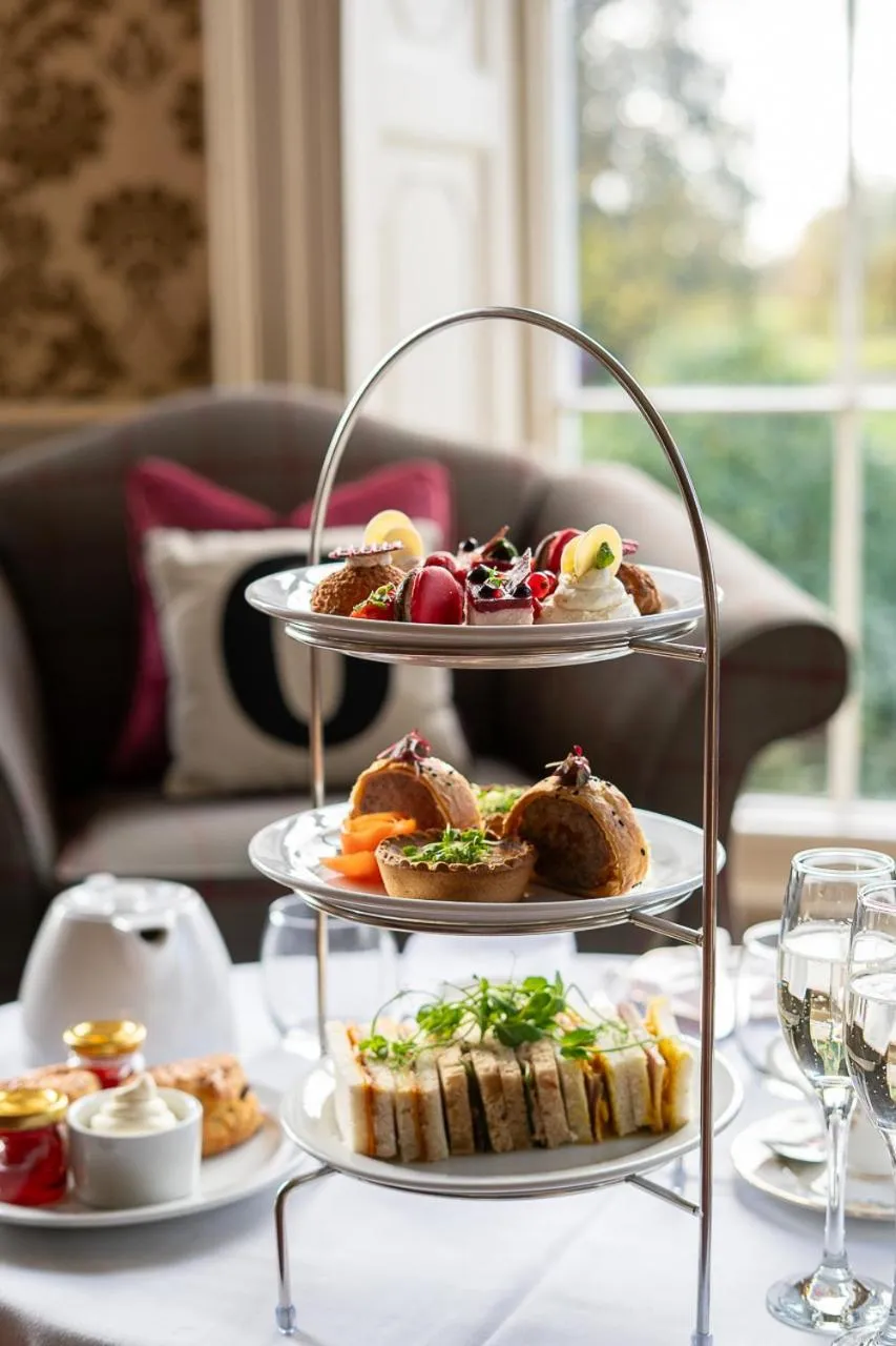 Food close-up in Owston Hall Hotel