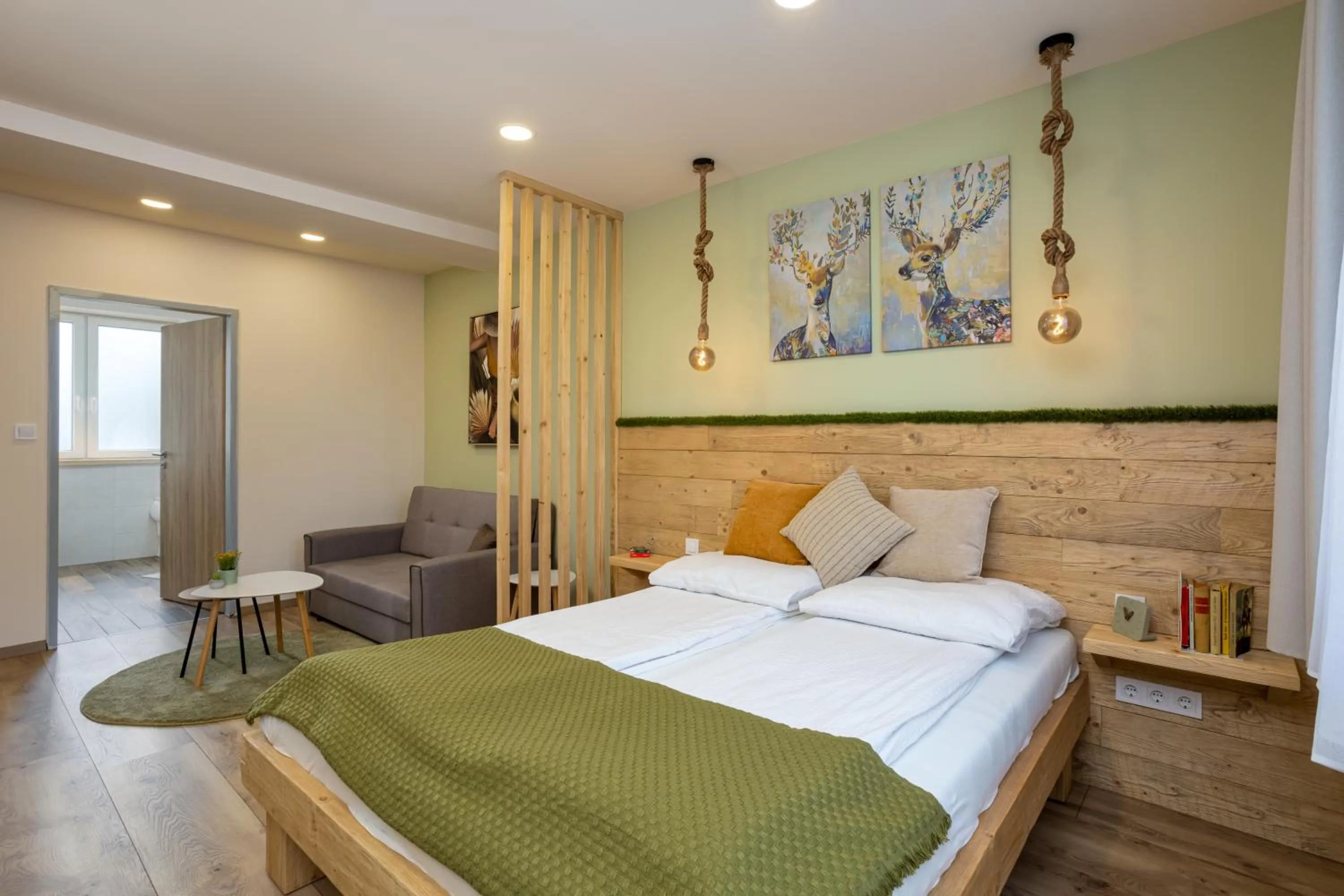 Bed in Bauer Resort Countryside Retreat