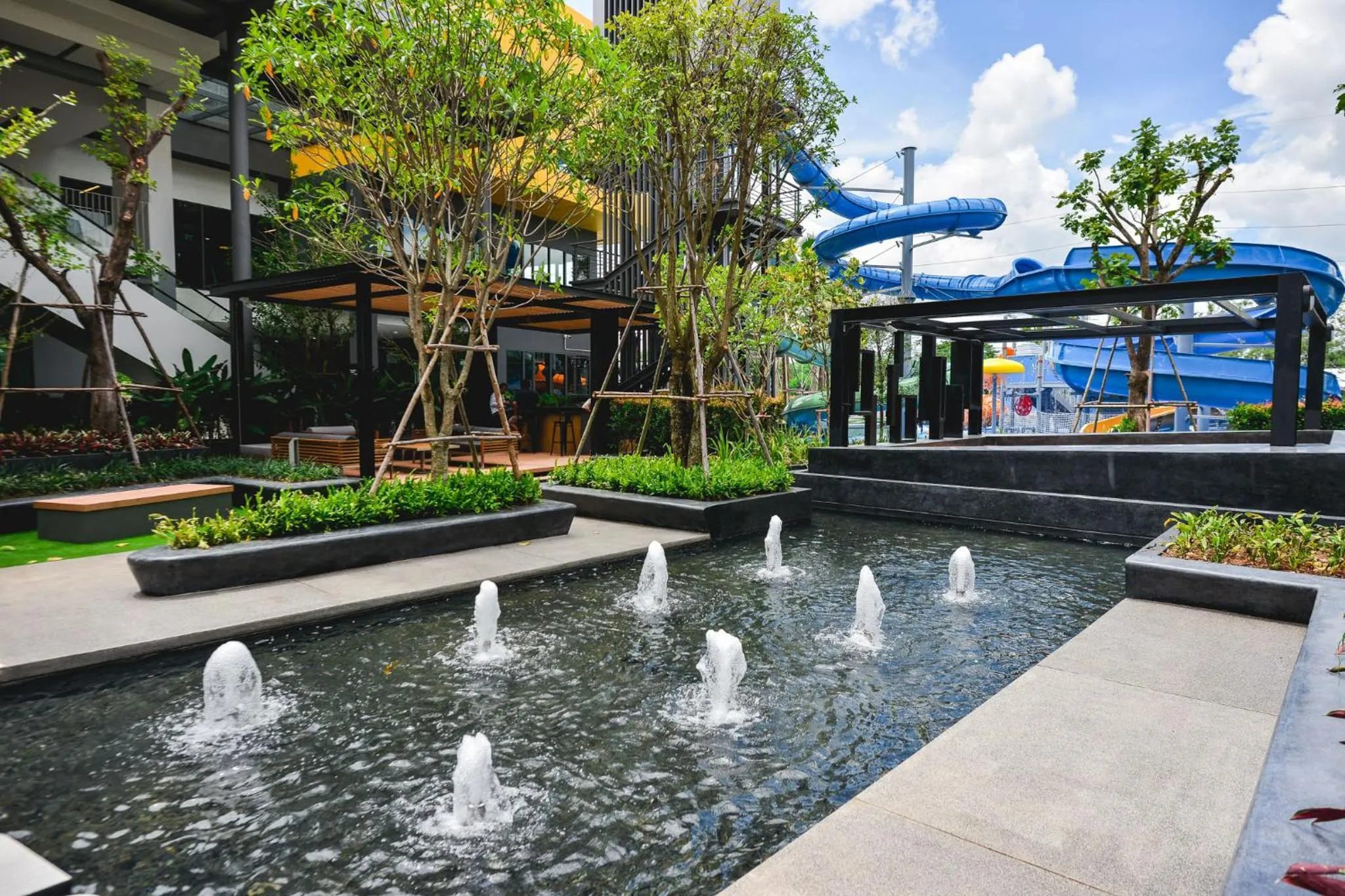 Property building in 9D Sport Hotel