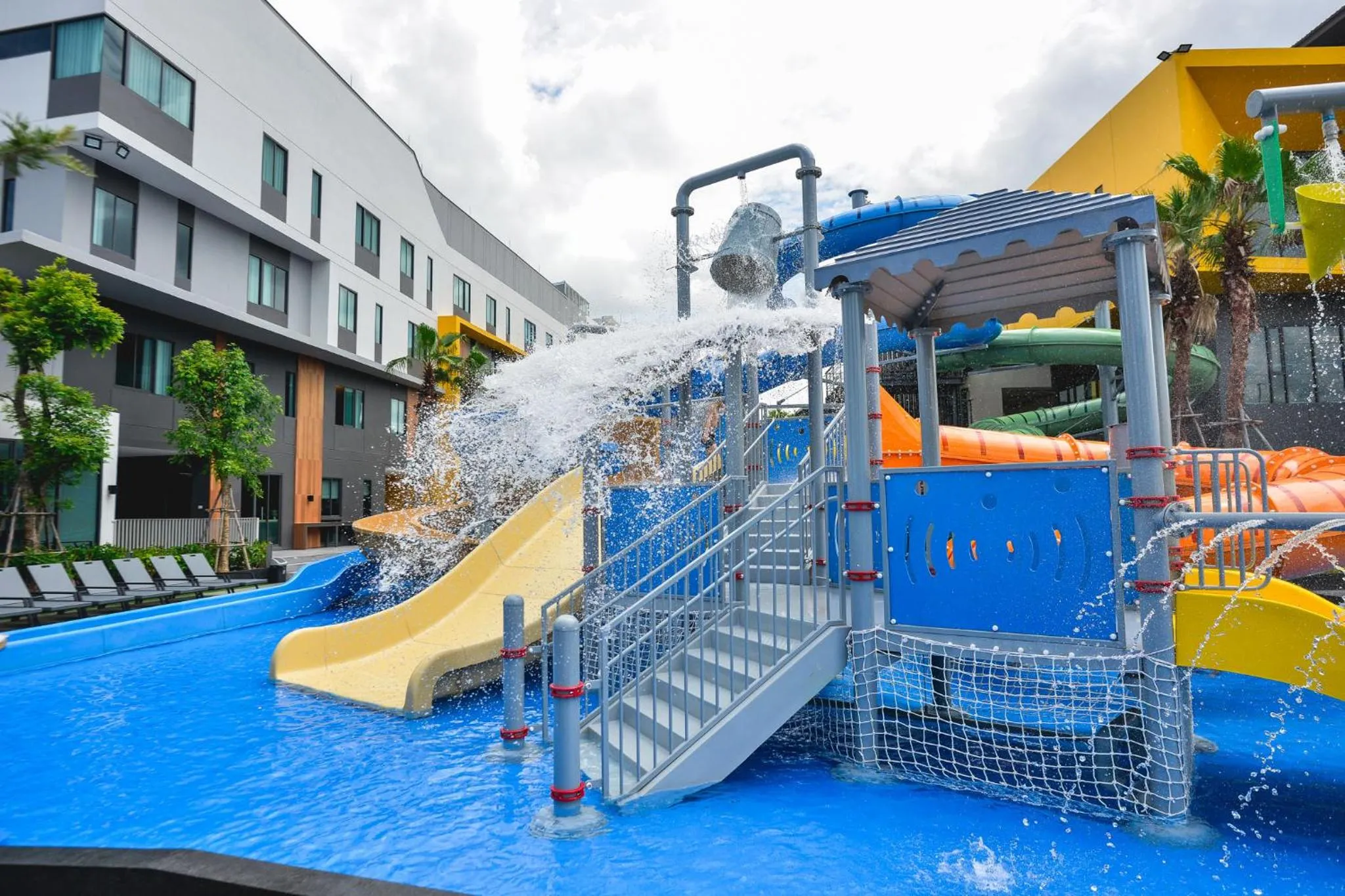 Swimming pool in 9D Sport Hotel