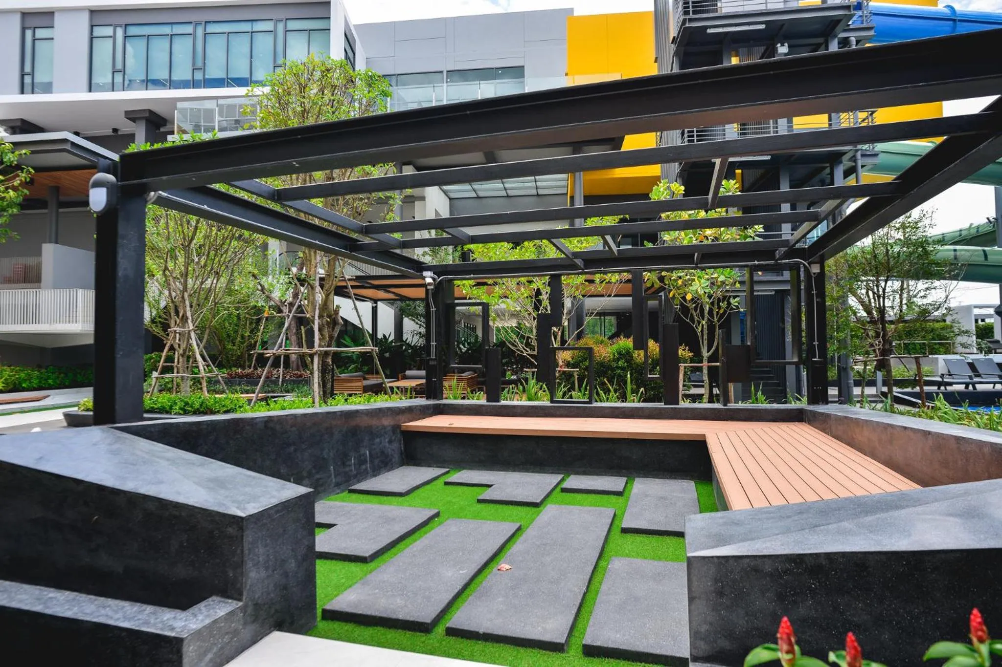 Property building in 9D Sport Hotel