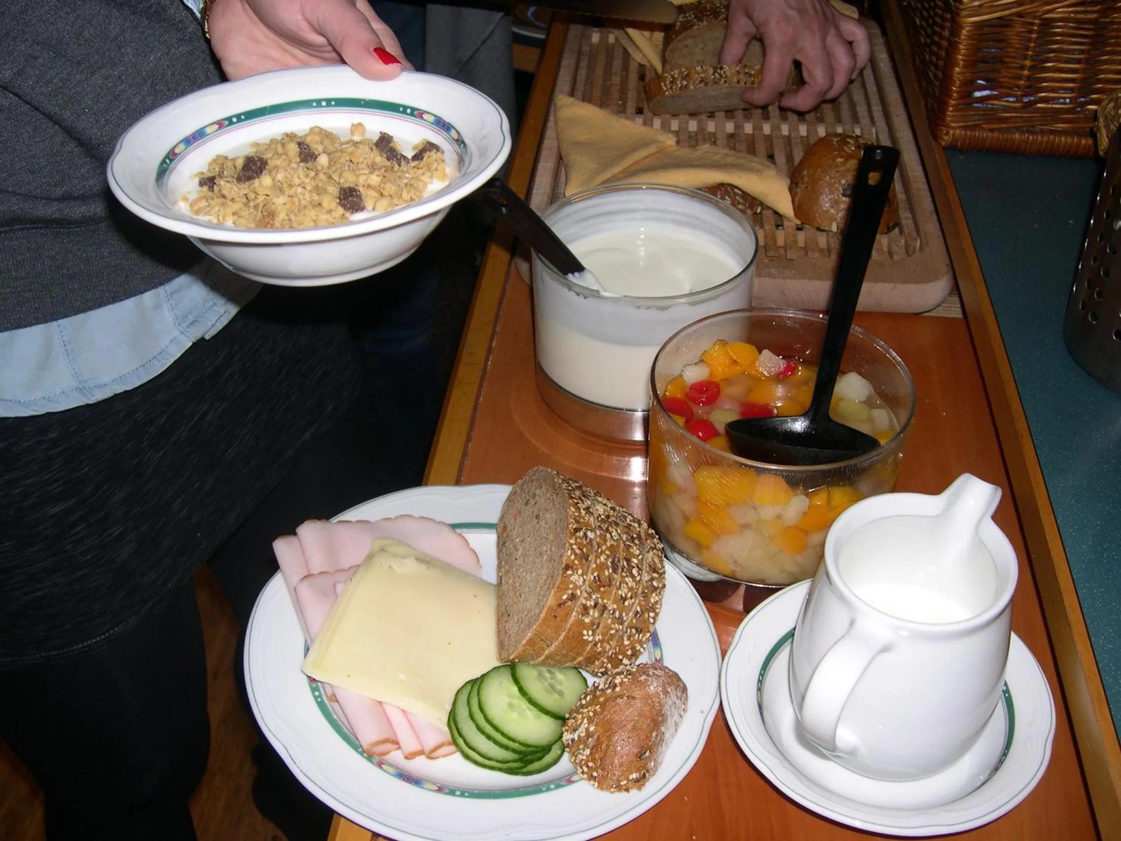 Buffet breakfast in Schlafgut