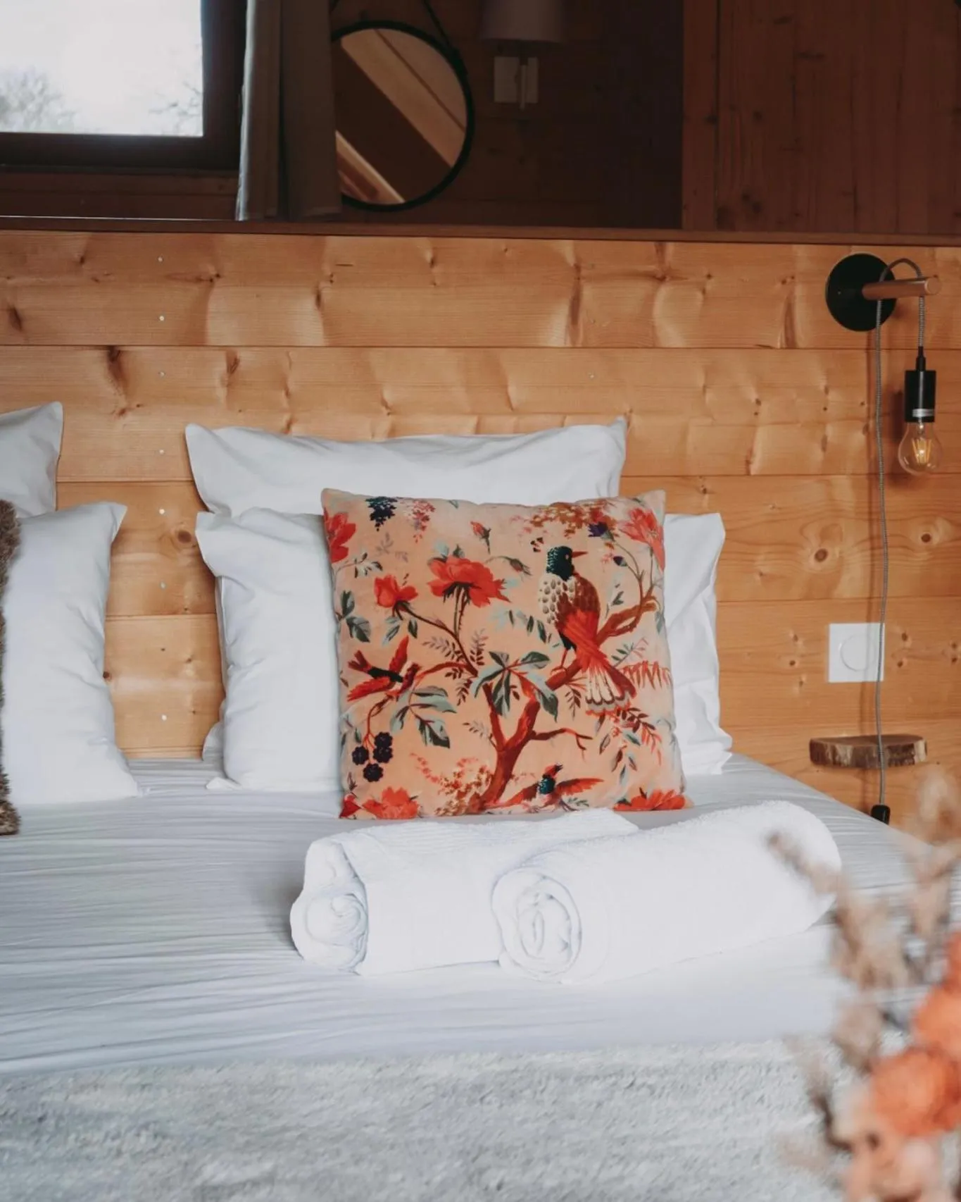 Bed in Domaine de la Fauvriere