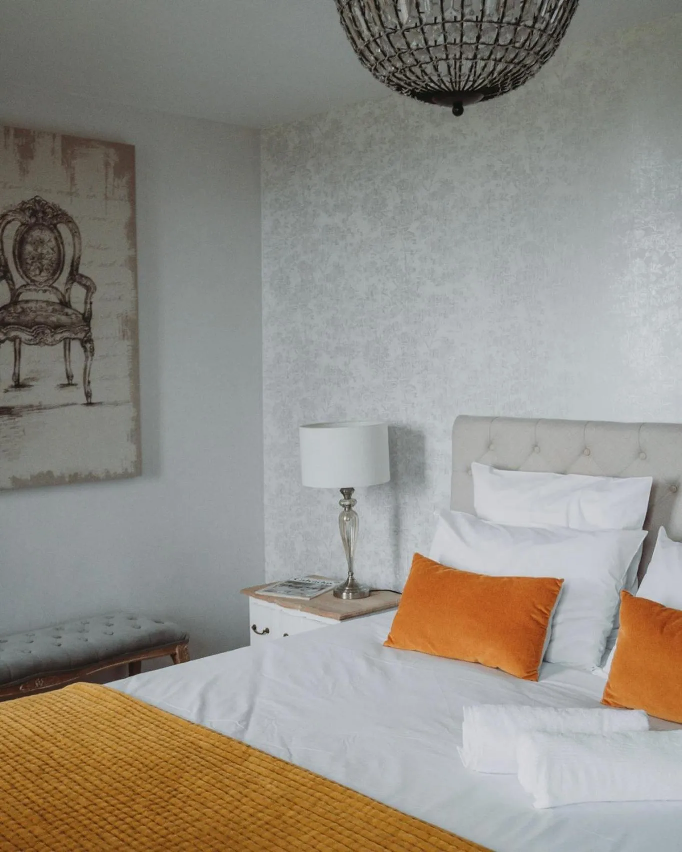 Bed in Domaine de la Fauvriere