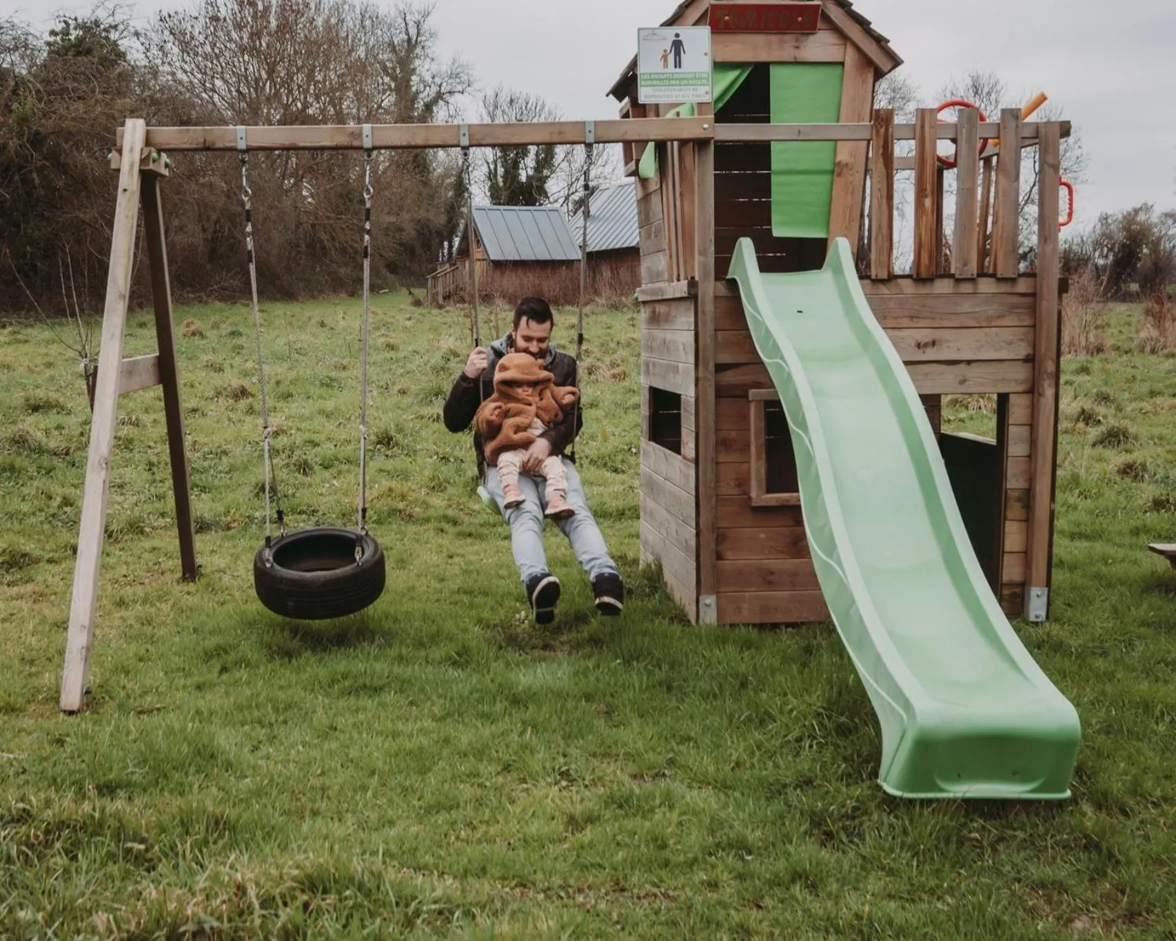 Natural landscape in Domaine de la Fauvriere