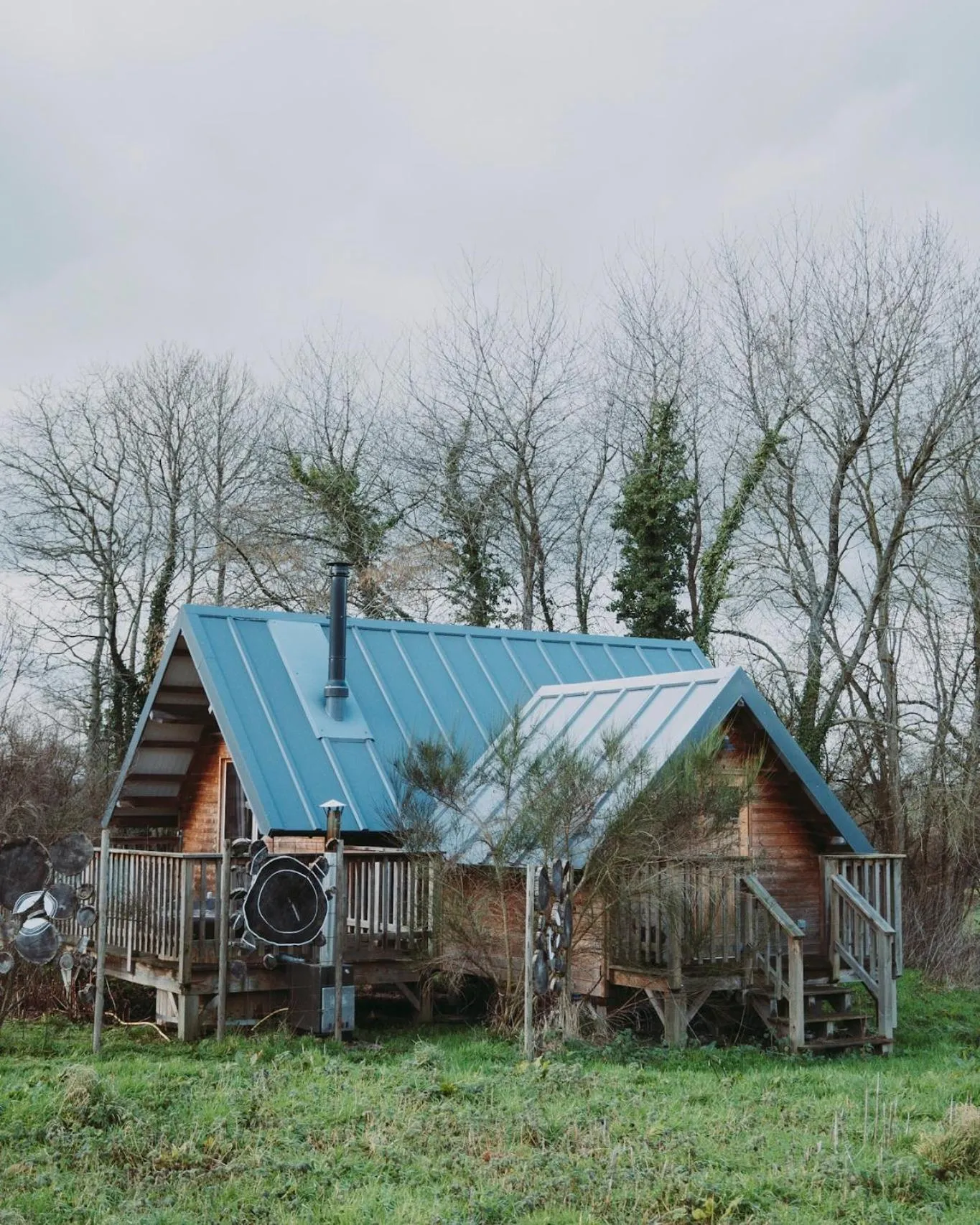 Natural landscape in Domaine de la Fauvriere
