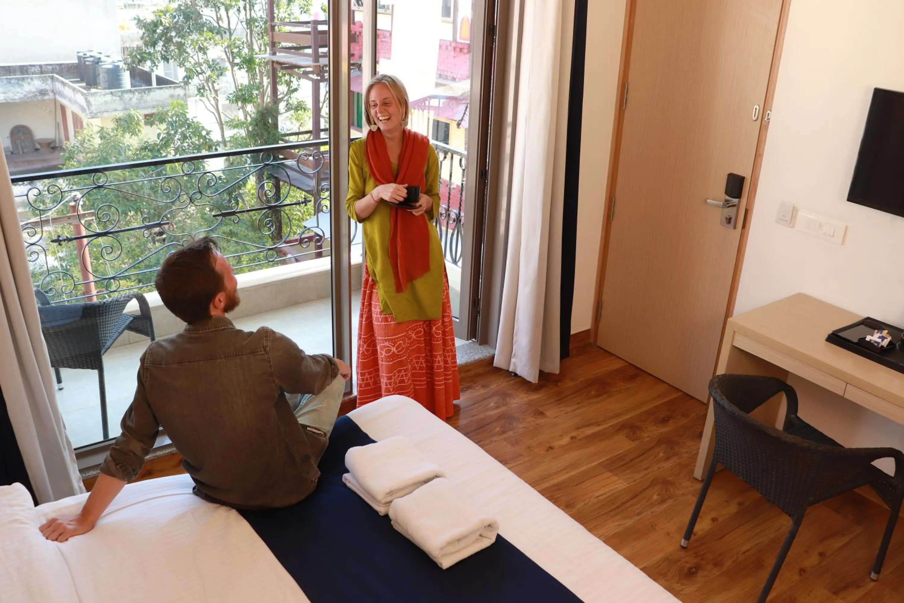 People in The Blue Jay Hostel - Dorms & Rooms