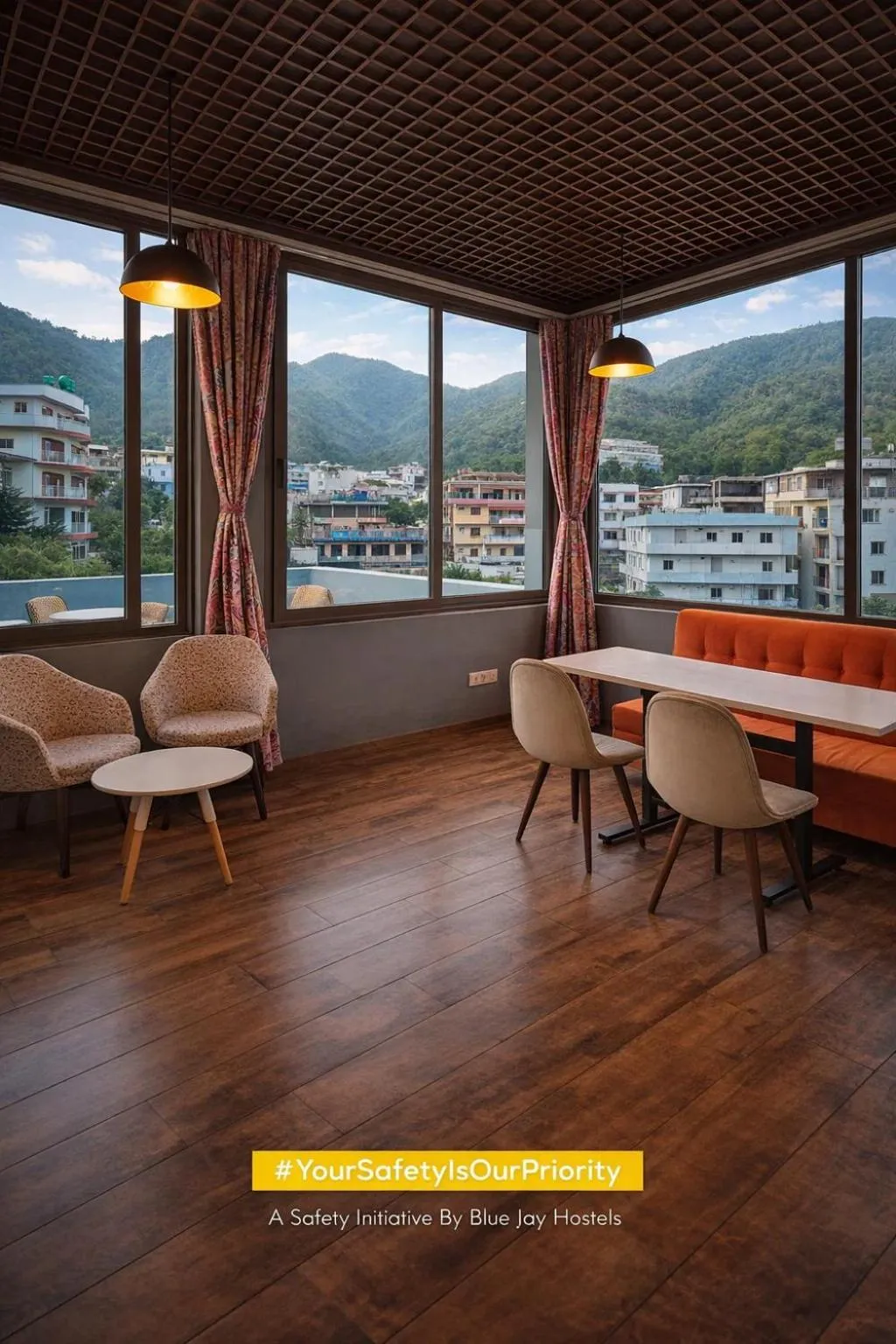 Balcony/Terrace in The Blue Jay Hostel