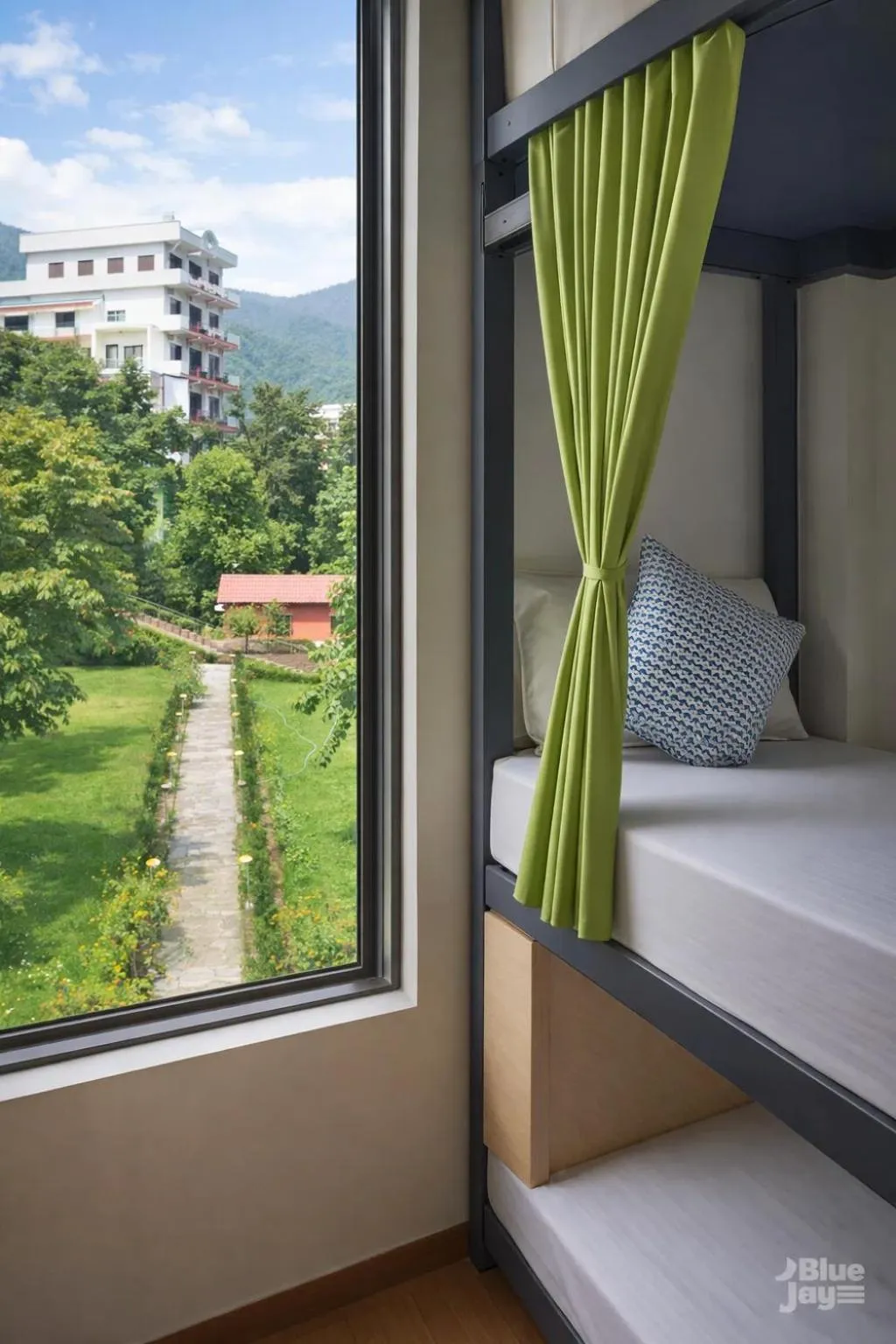 View (from property/room), Bed in The Blue Jay Hostel