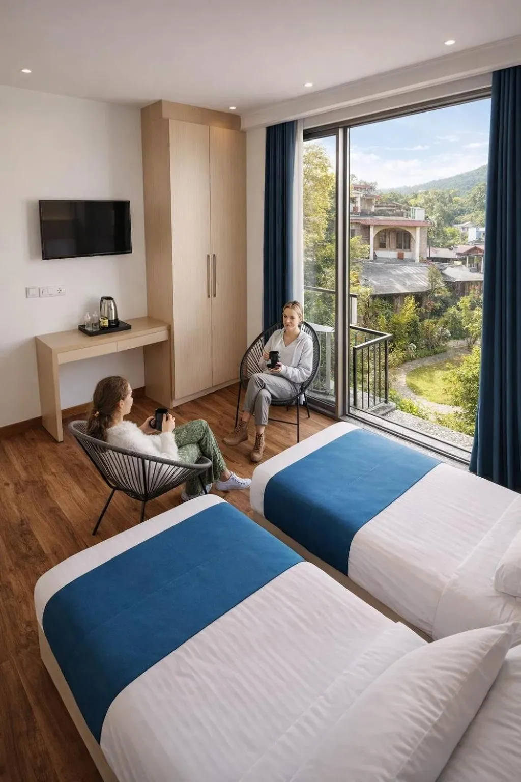 Bed in The Blue Jay Hostel