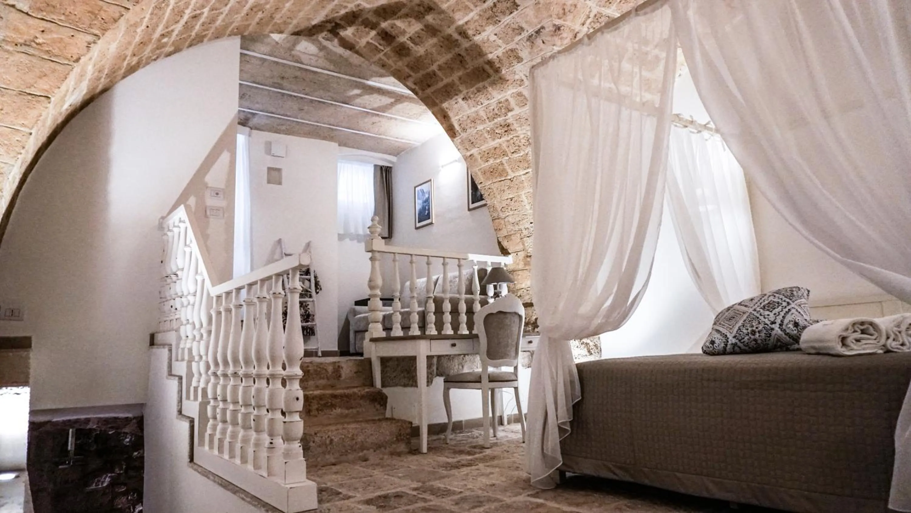 Bed in L'IMPERATORE Relax & Charme