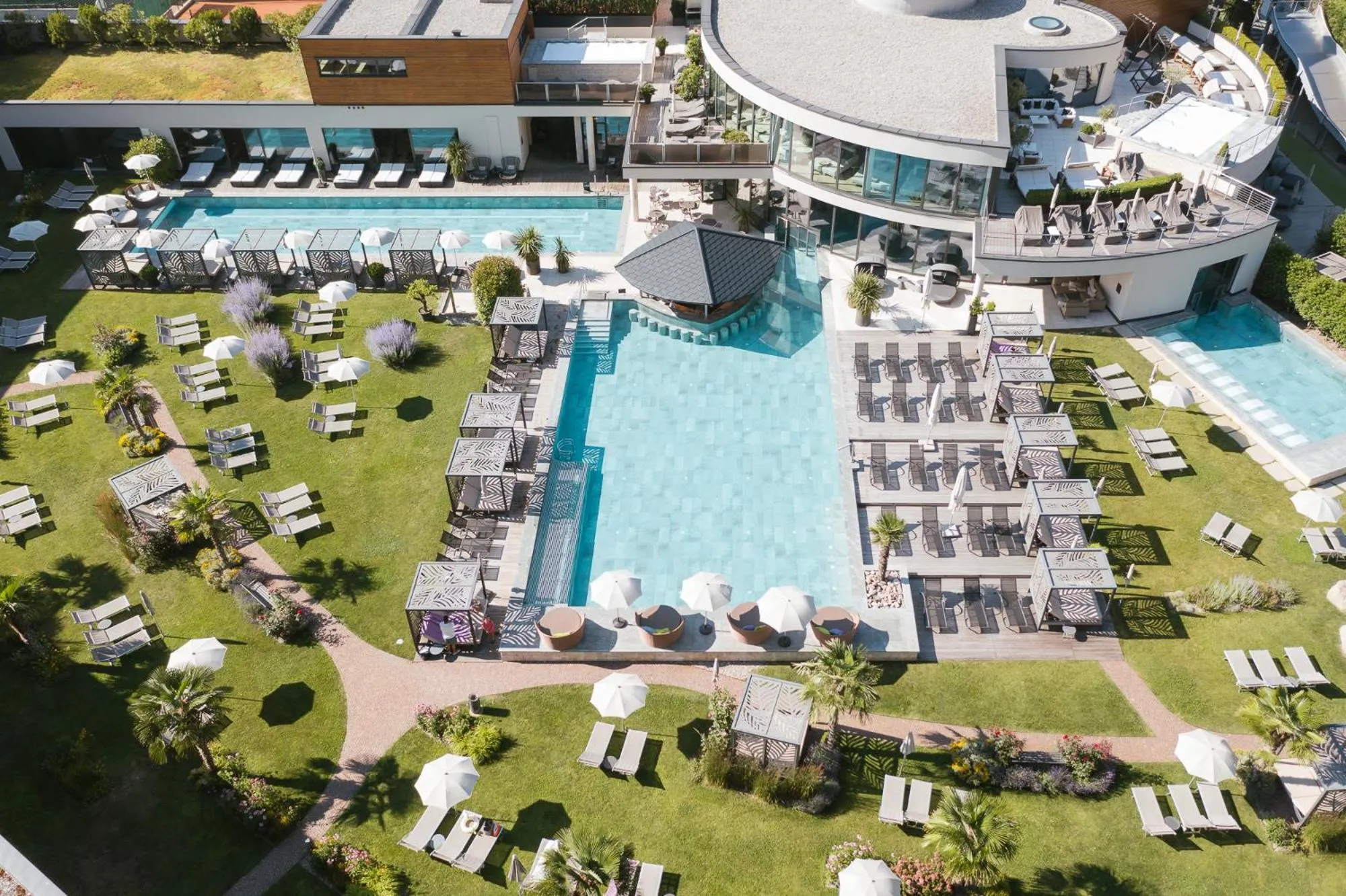 Garden in Hotel Prokulus - Family & Wellness